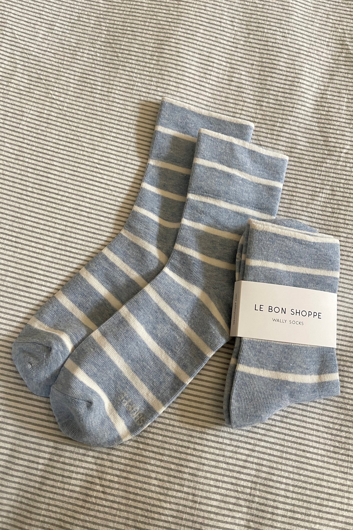 Wally Socks in Sky by Le Bon Shoppe