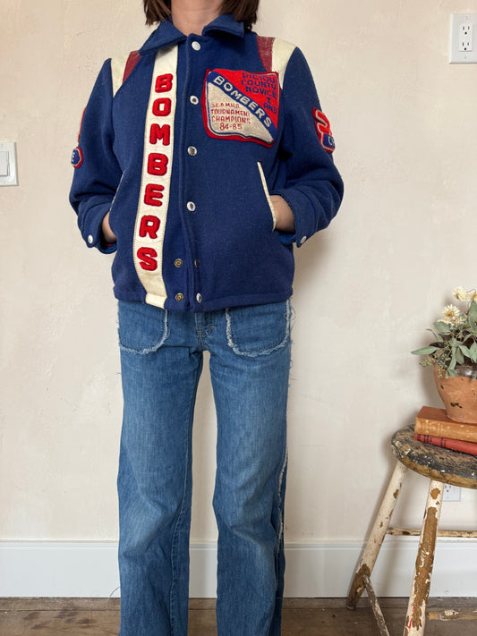 Kids "Bombers" Varsity Jacket