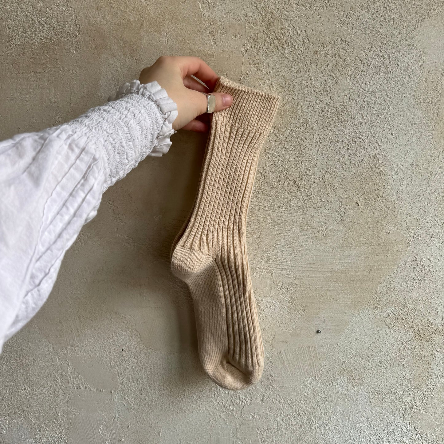 Ribbed Cotton High Socks by Billy Bamboo