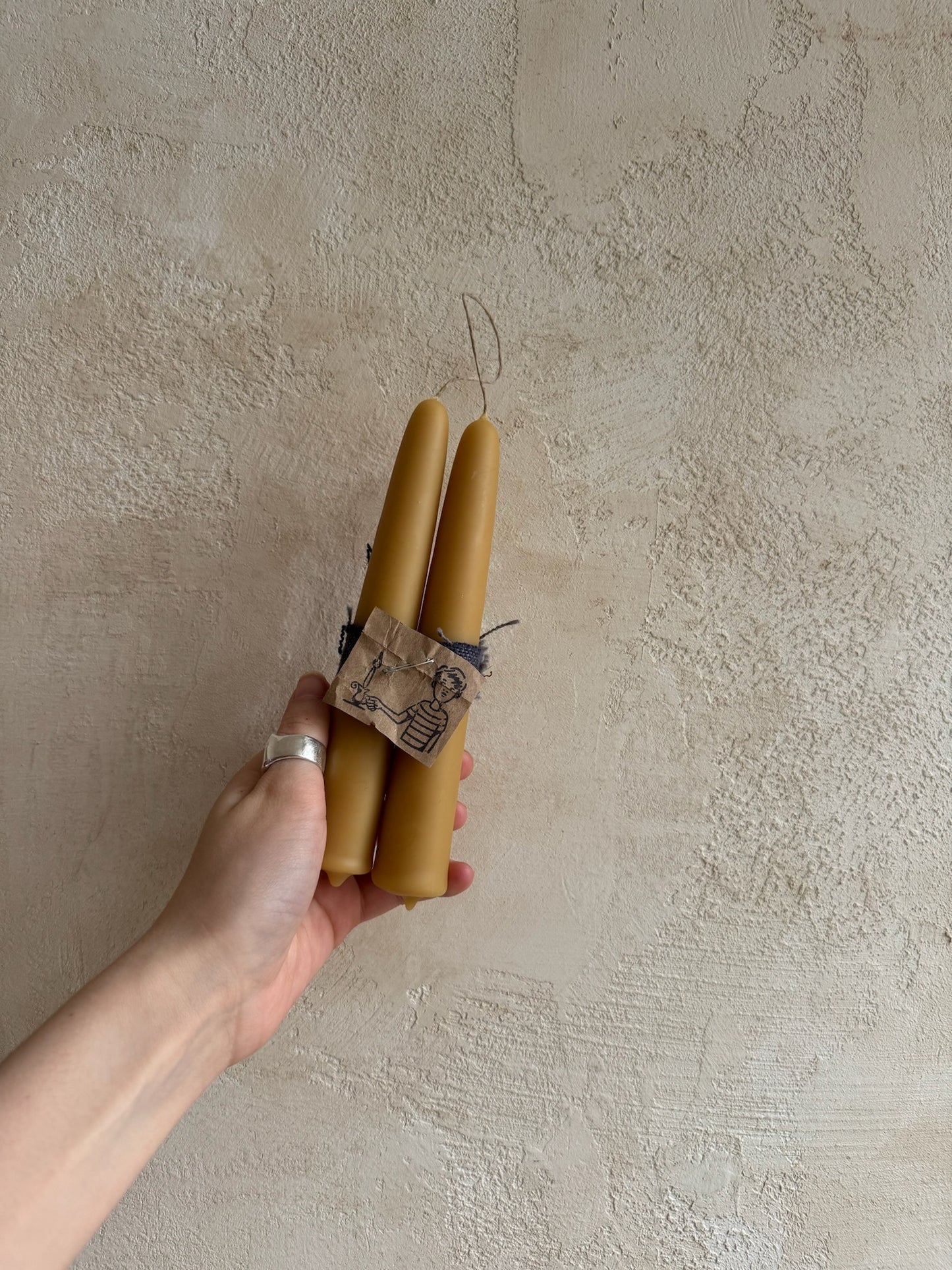 Beeswax Tapers by Candle Boy