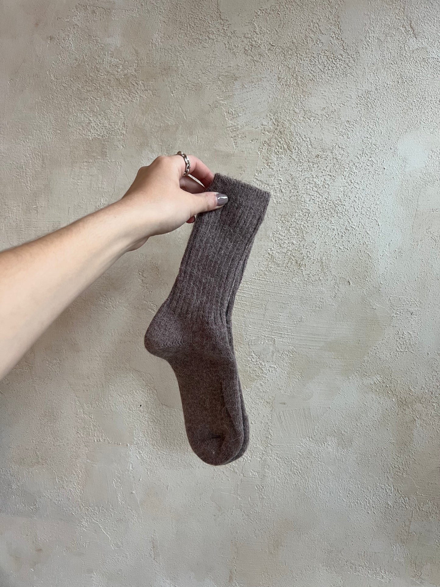 Angora Cabin Socks by Billy Bamboo