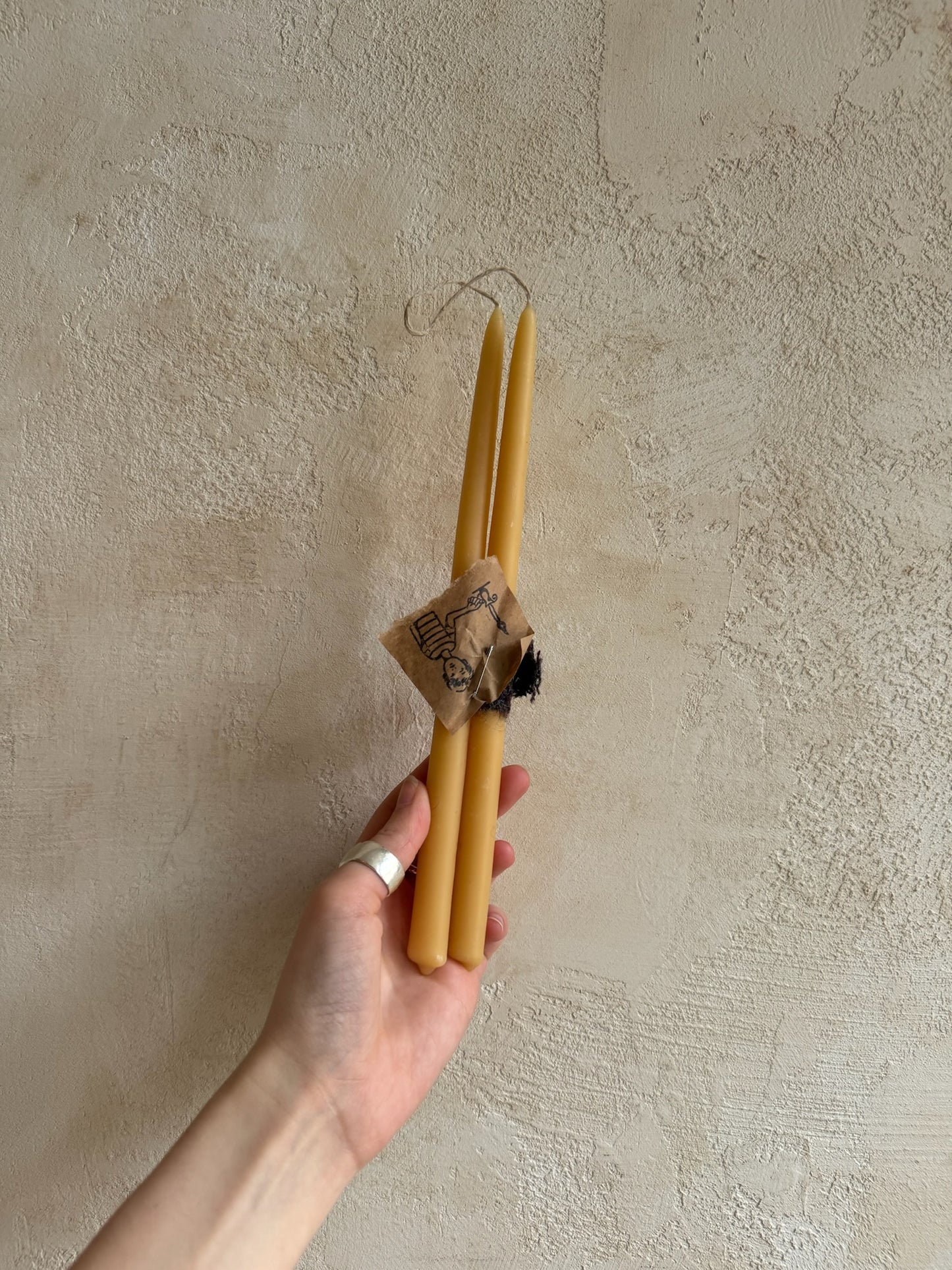 Beeswax Tapers by Candle Boy