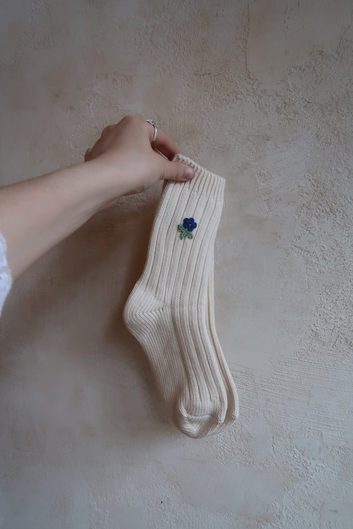 Crochet Flower Socks by Billy Bamboo