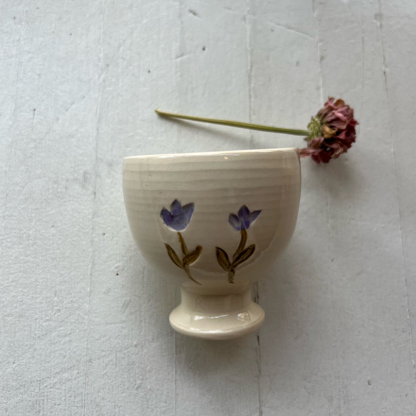 Lilac Wine Cup by Danny D's Mudshop