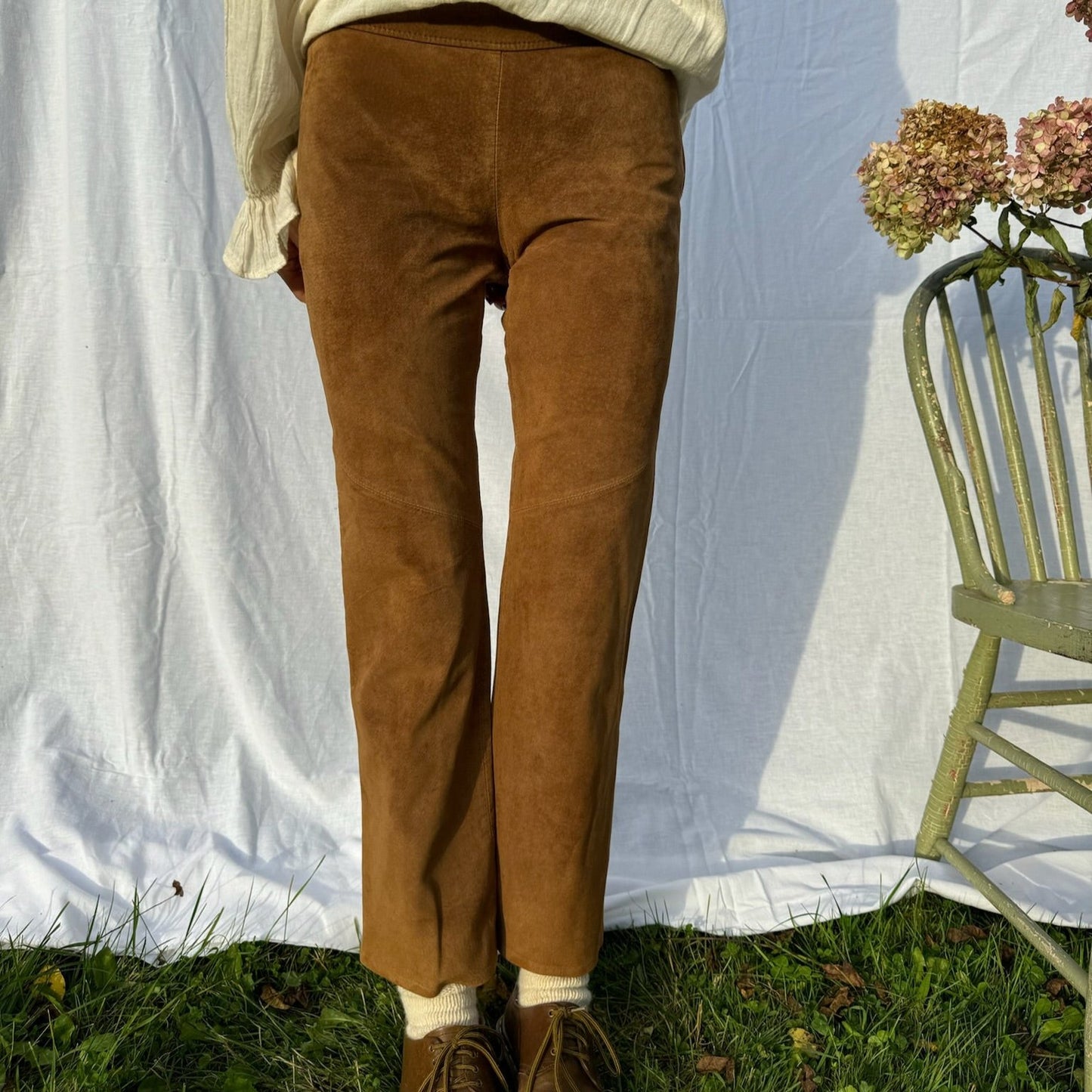 Danier Brown Suede Pants