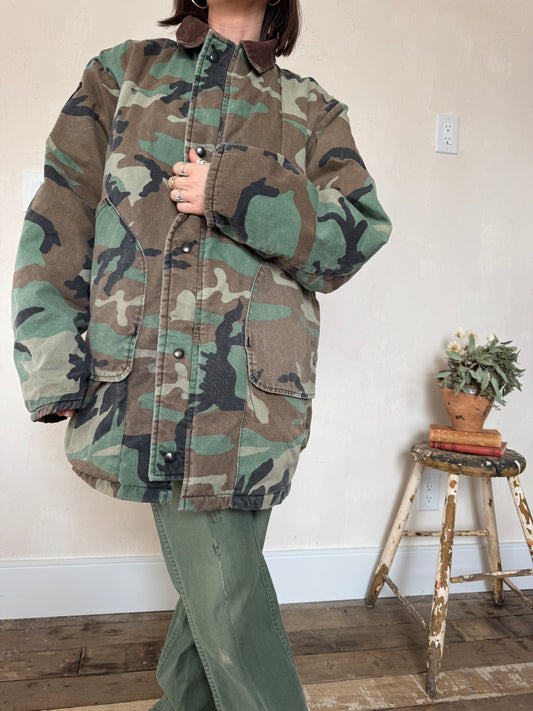 Camo Zip-up Jacket