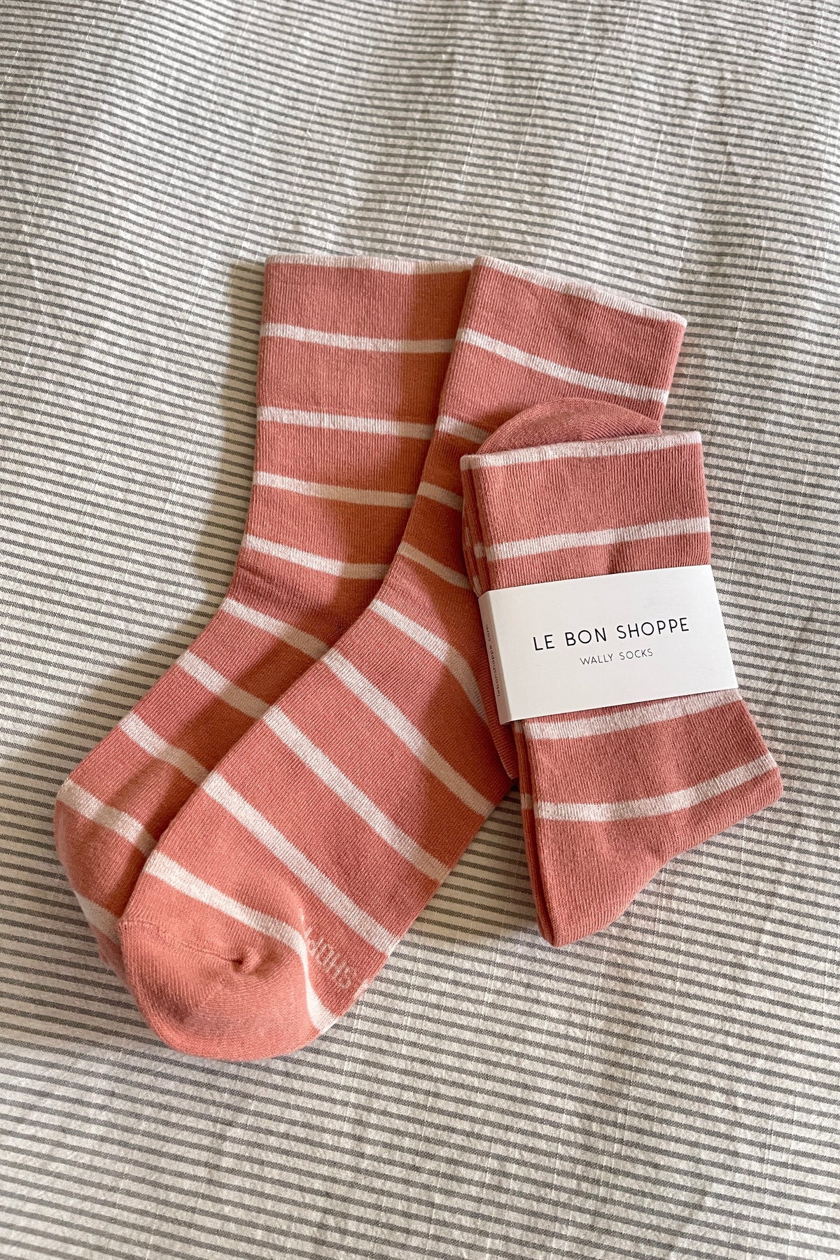 Wally Socks in Clay by Le Bon Shoppe