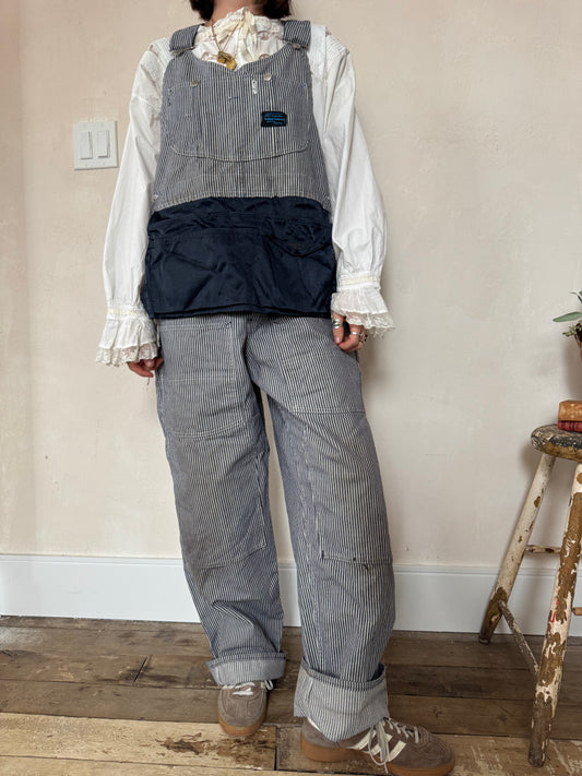 Pinstripe Painters Overalls