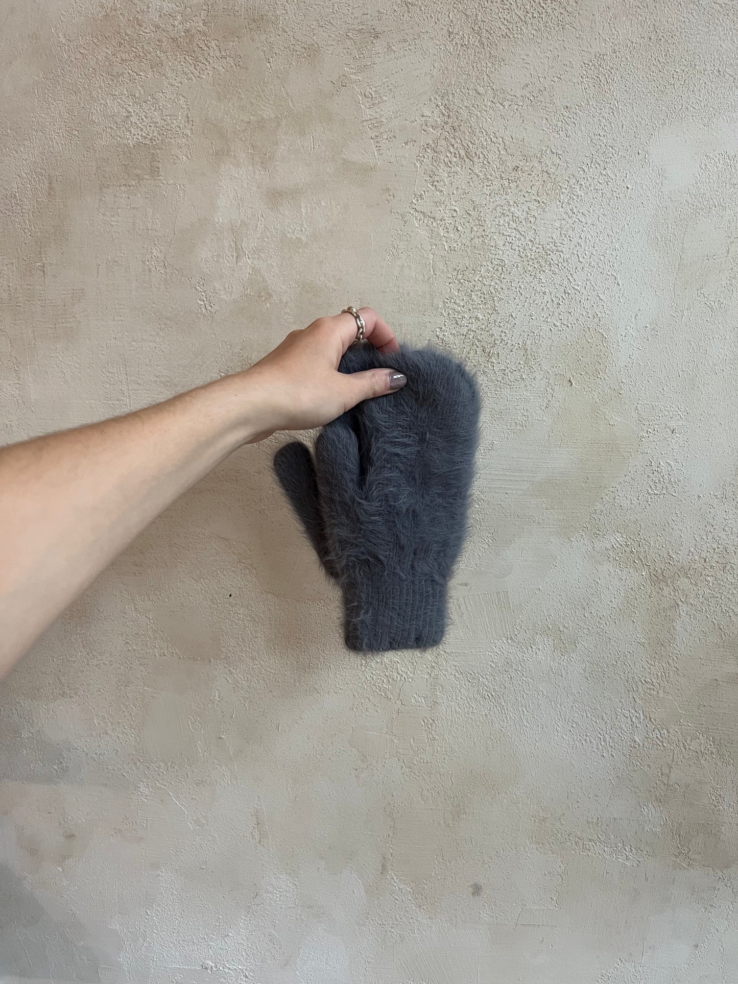 Fluffy Angora Mittens By Billy Bamboo