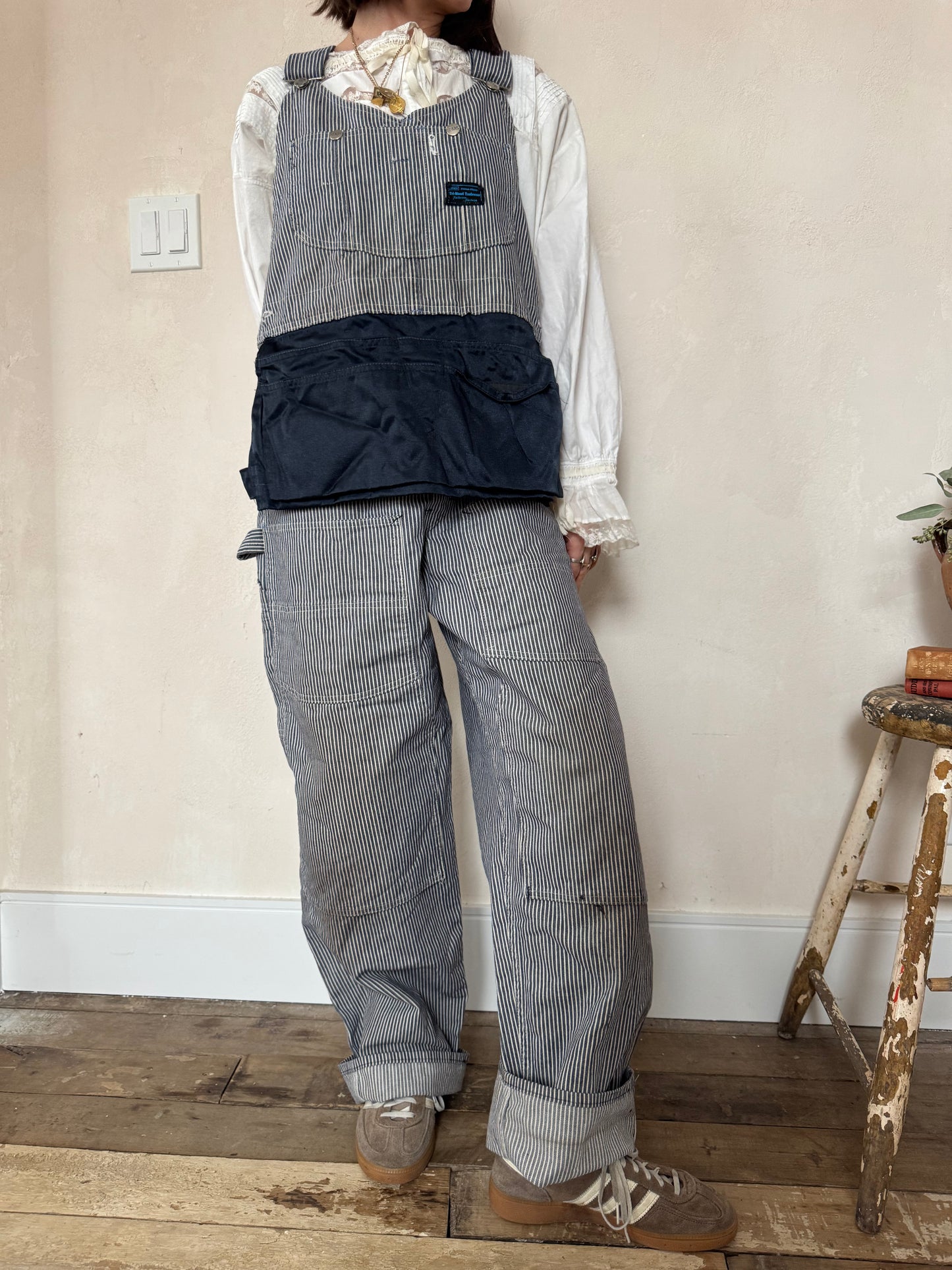 Pinstripe Painters Overalls