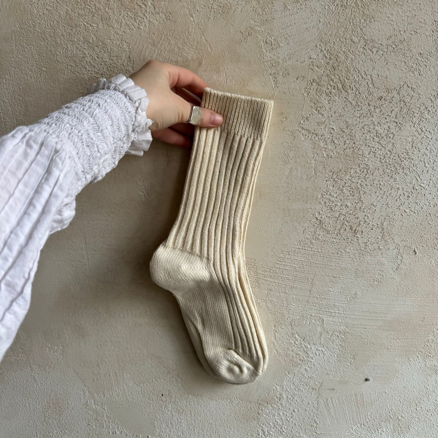 Ribbed Cotton High Socks by Billy Bamboo