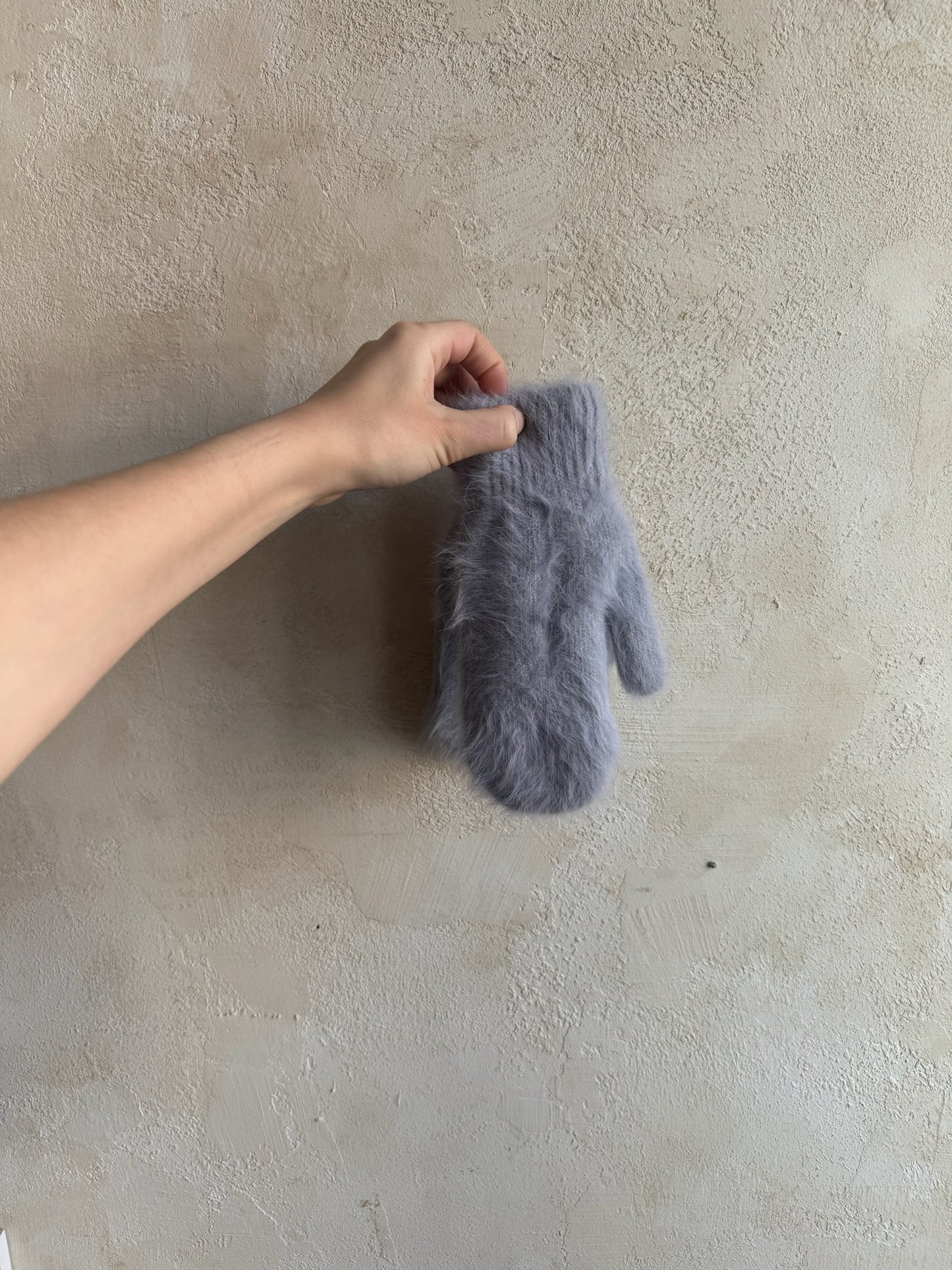 Fluffy Angora Mittens By Billy Bamboo