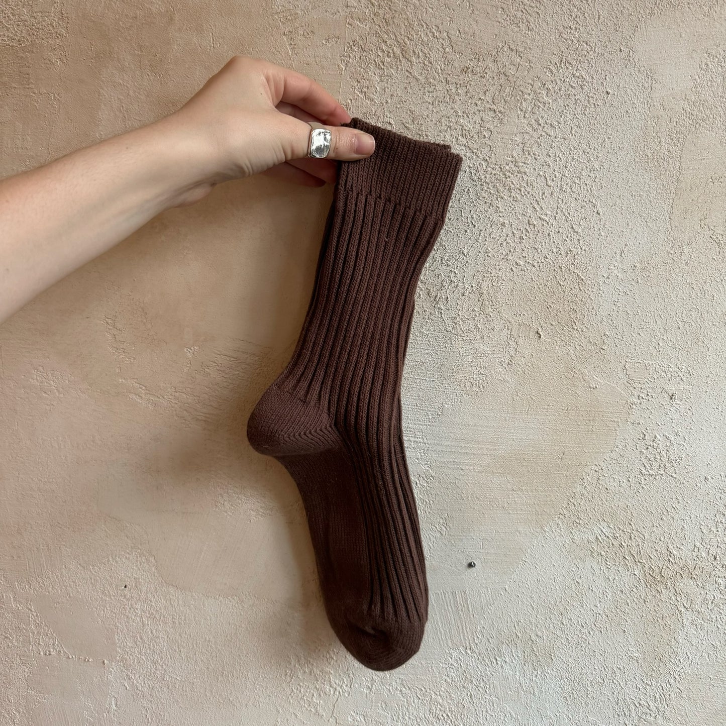 Ribbed Cotton High Socks by Billy Bamboo