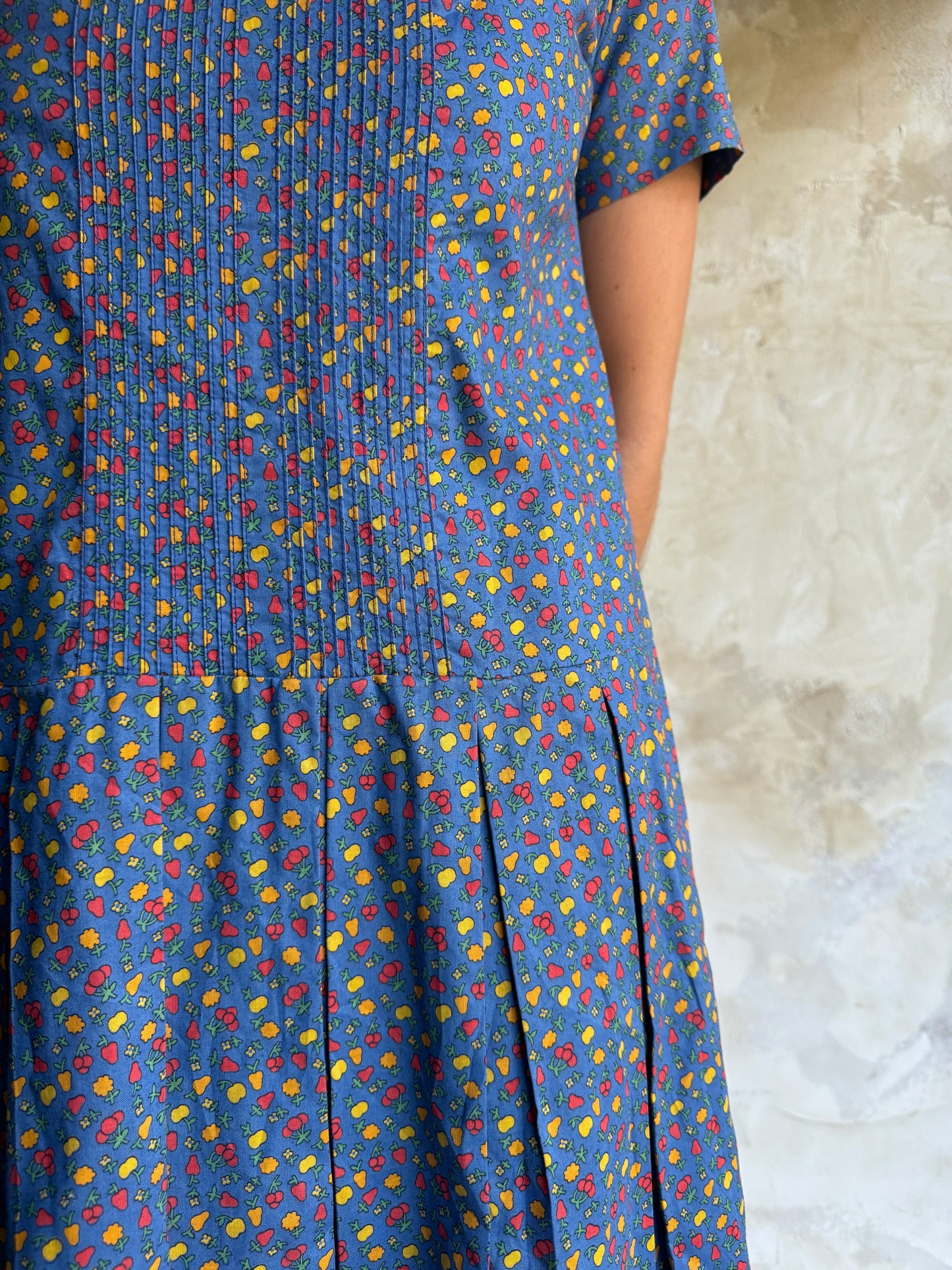 Fruits + Flowers Patterned Dress