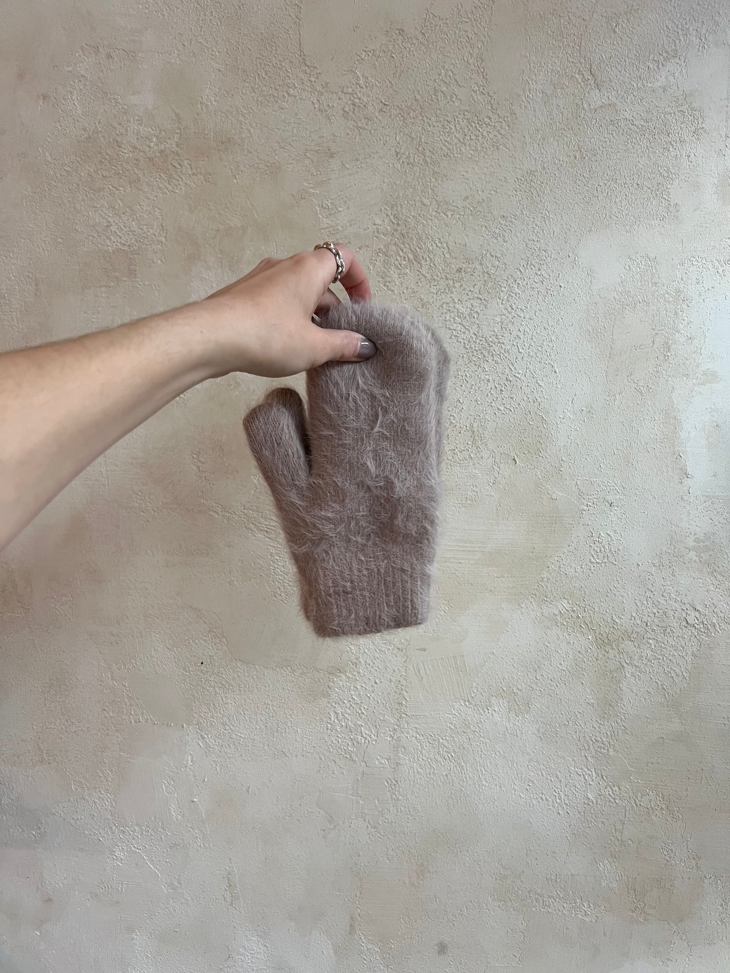 Fluffy Angora Mittens By Billy Bamboo