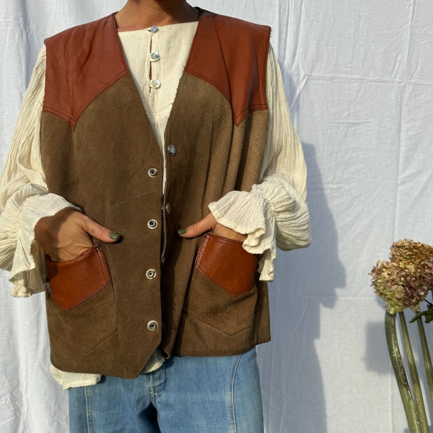 Western Suede Vest