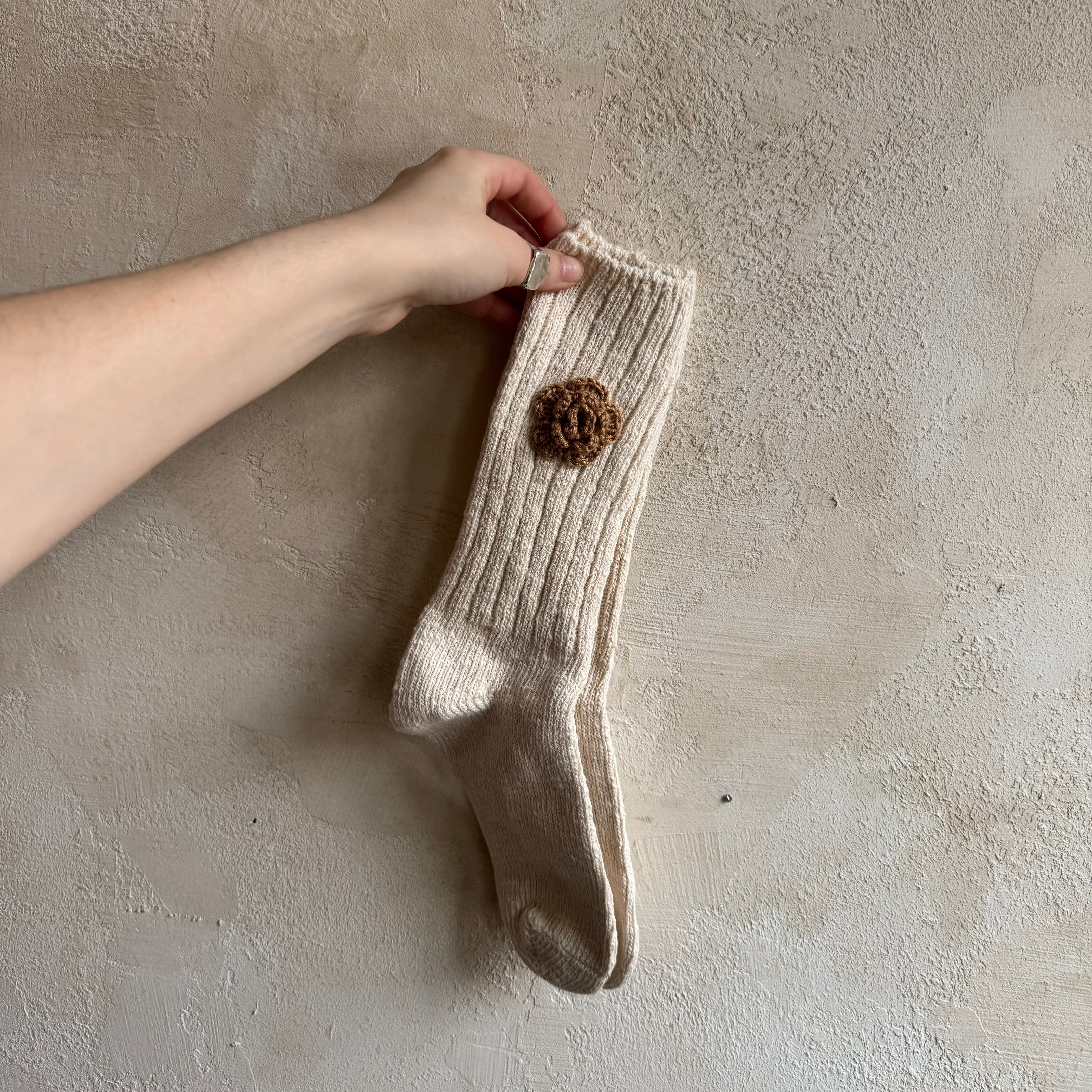 Crochet Cookie Flower Socks by Billy Bamboo – The Wanderly