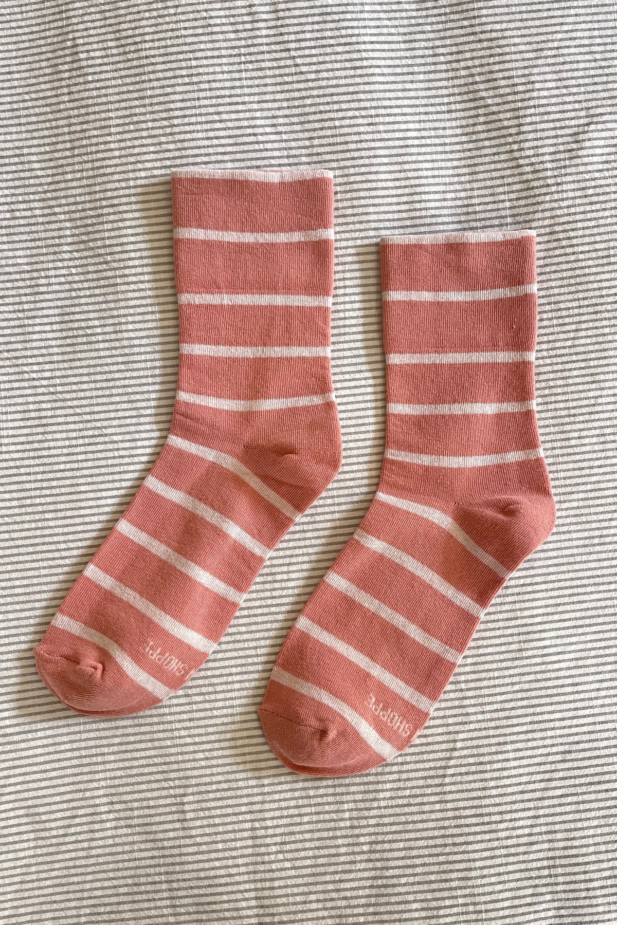 Wally Socks in Clay by Le Bon Shoppe