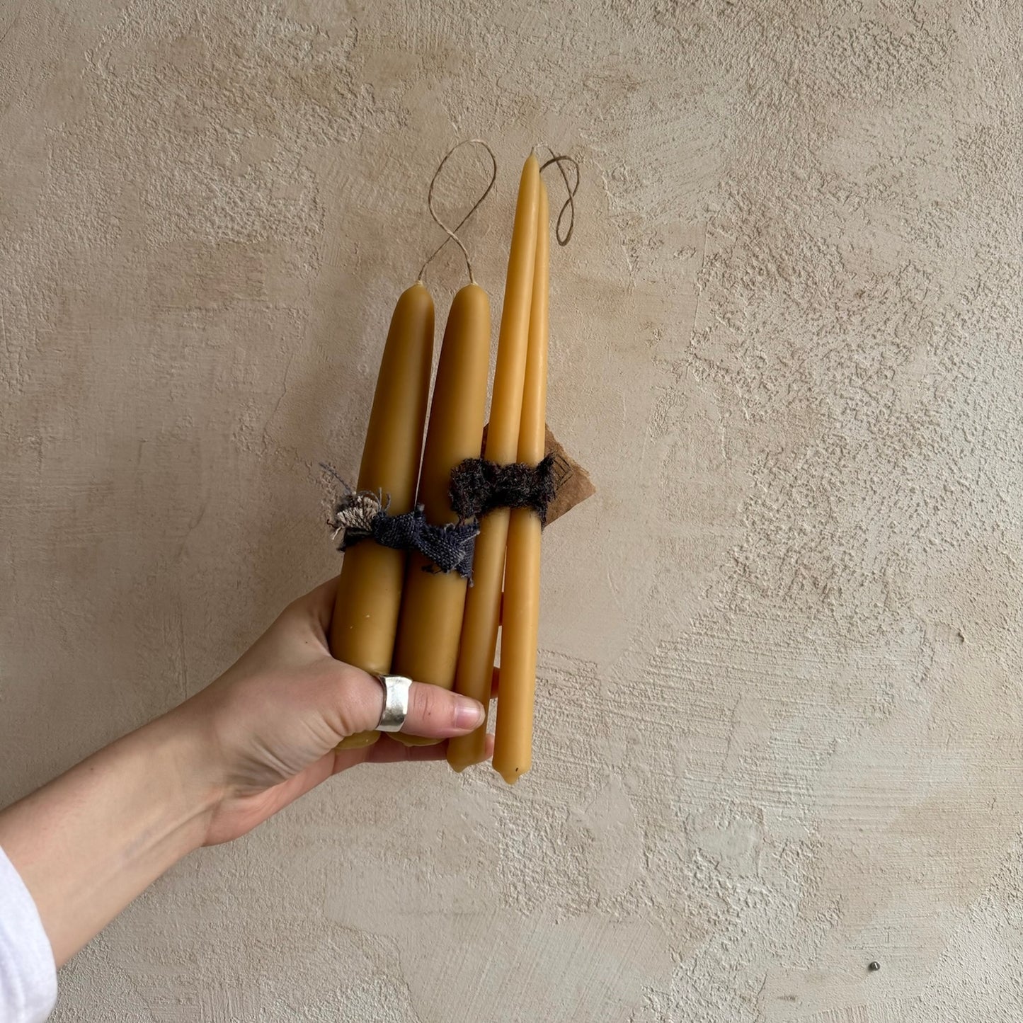 Beeswax Tapers by Candle Boy