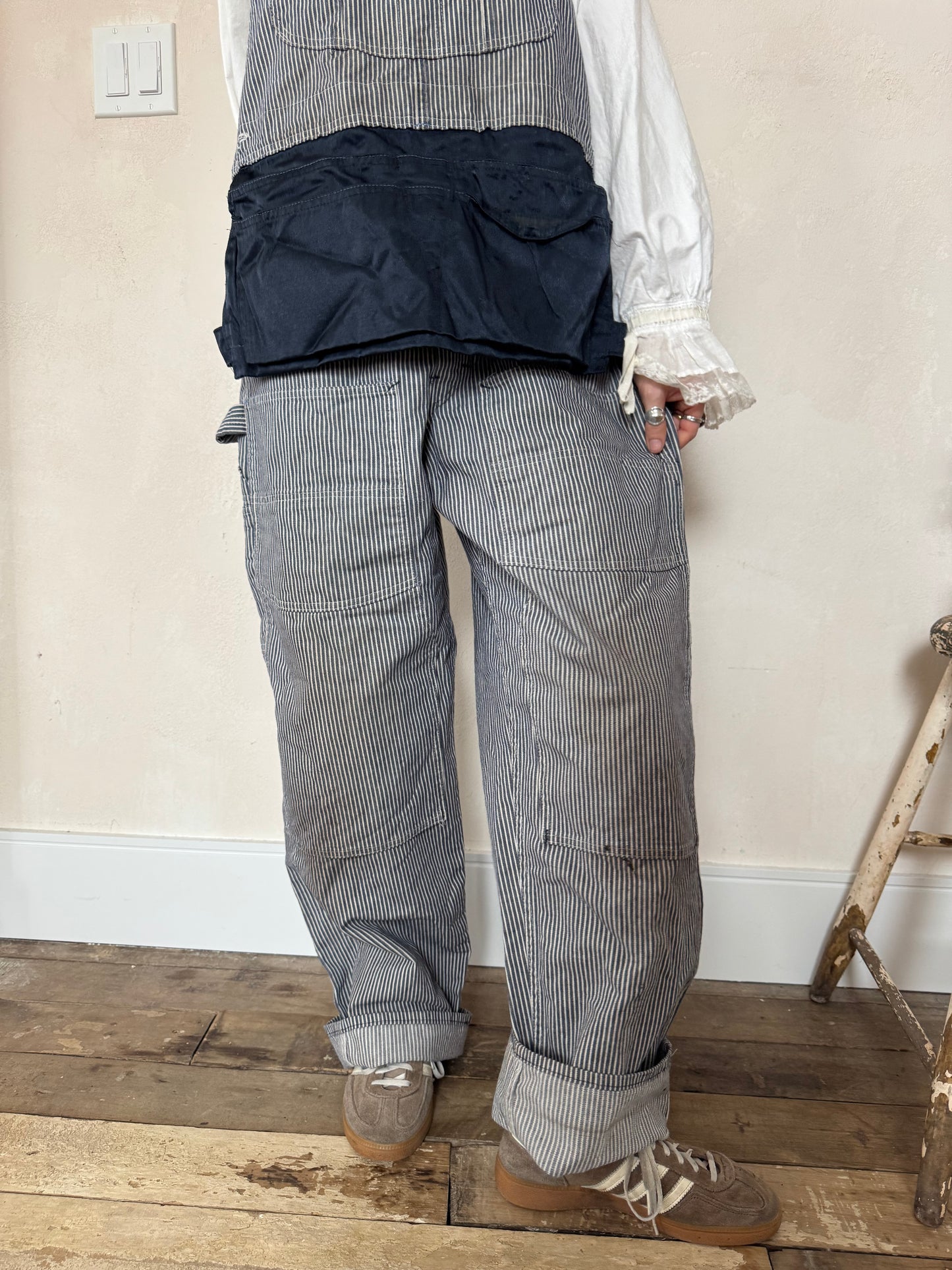 Pinstripe Painters Overalls