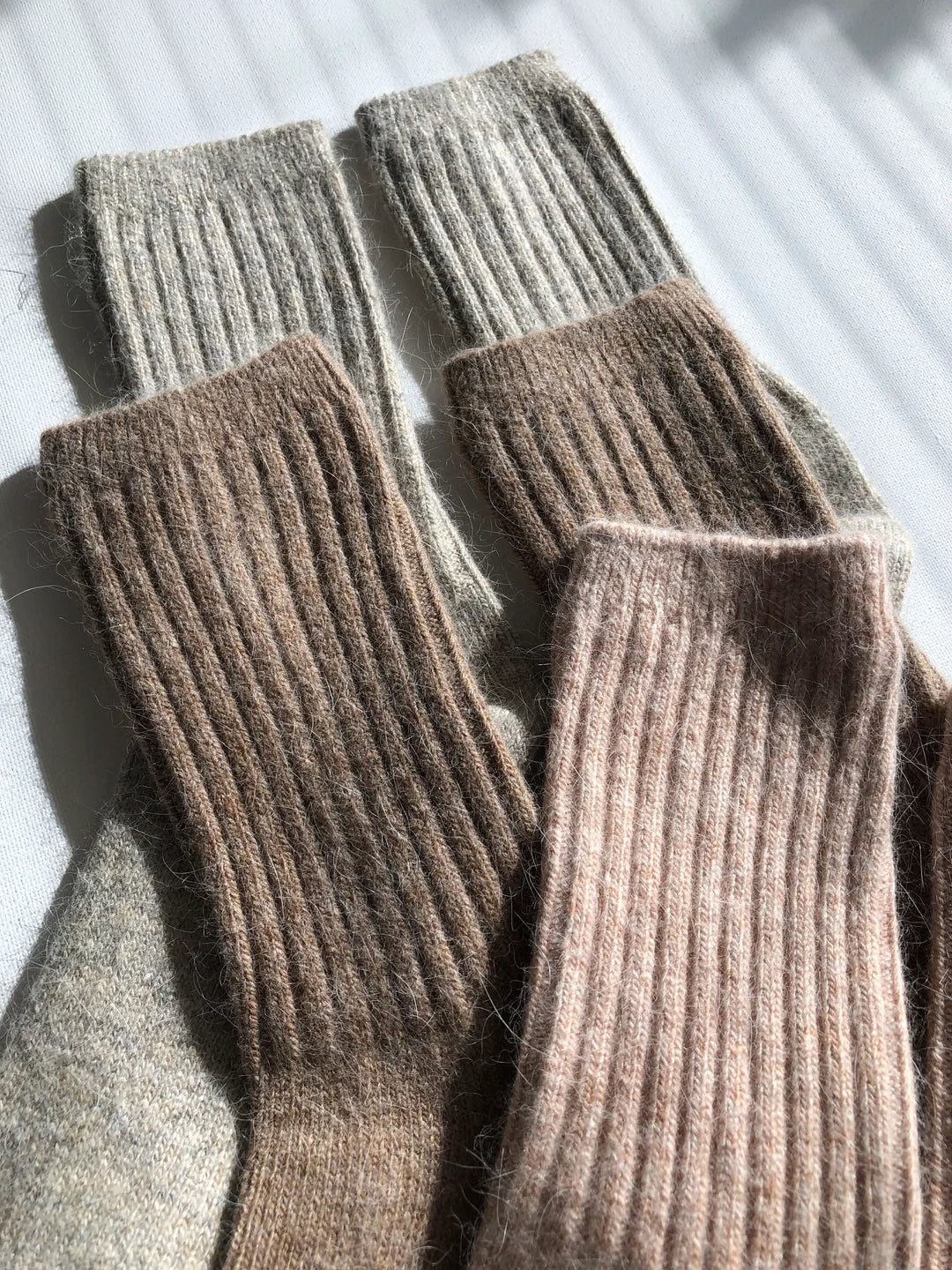 Angora Cabin Socks by Billy Bamboo