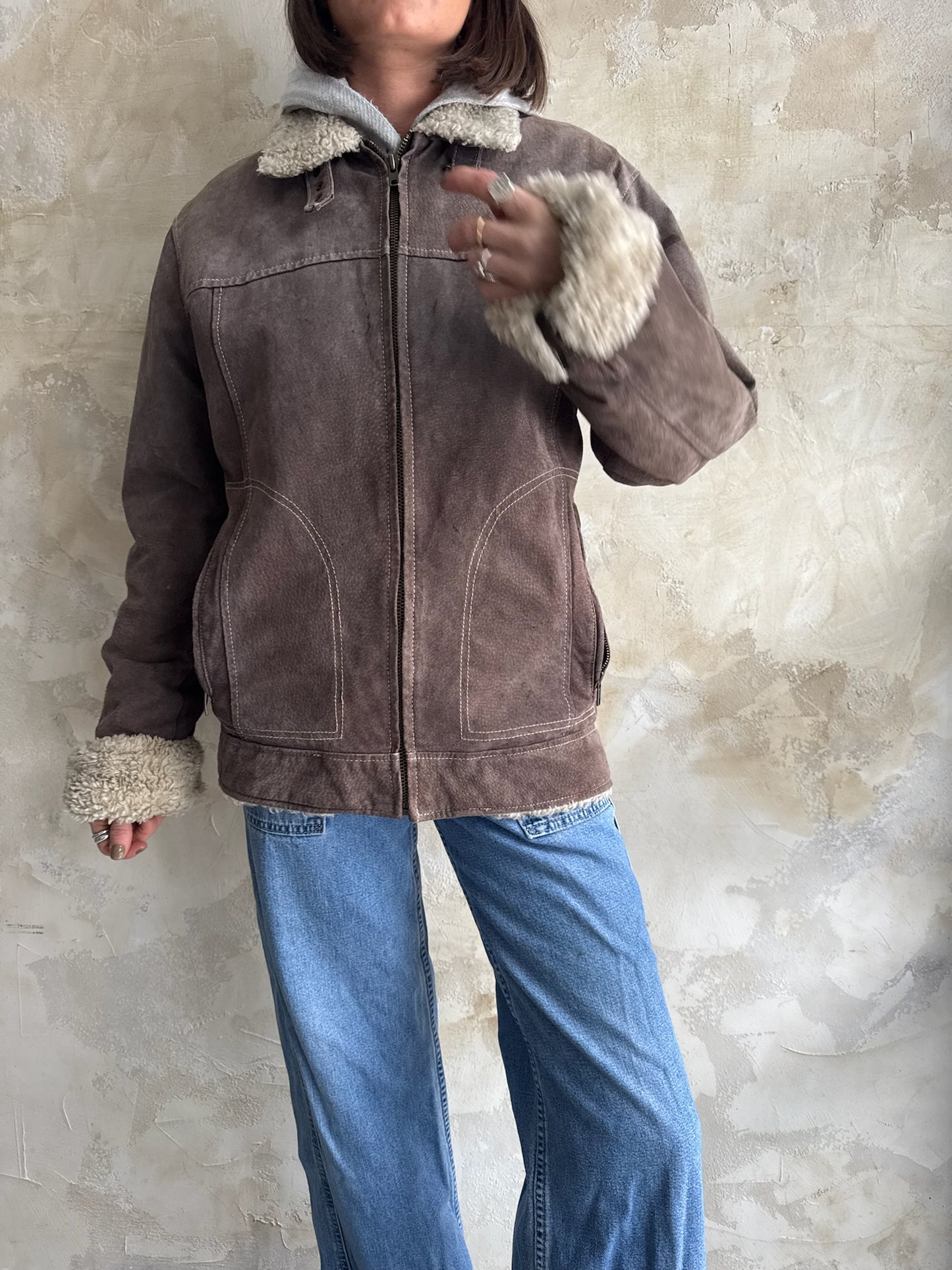 Fawn Suede Jacket