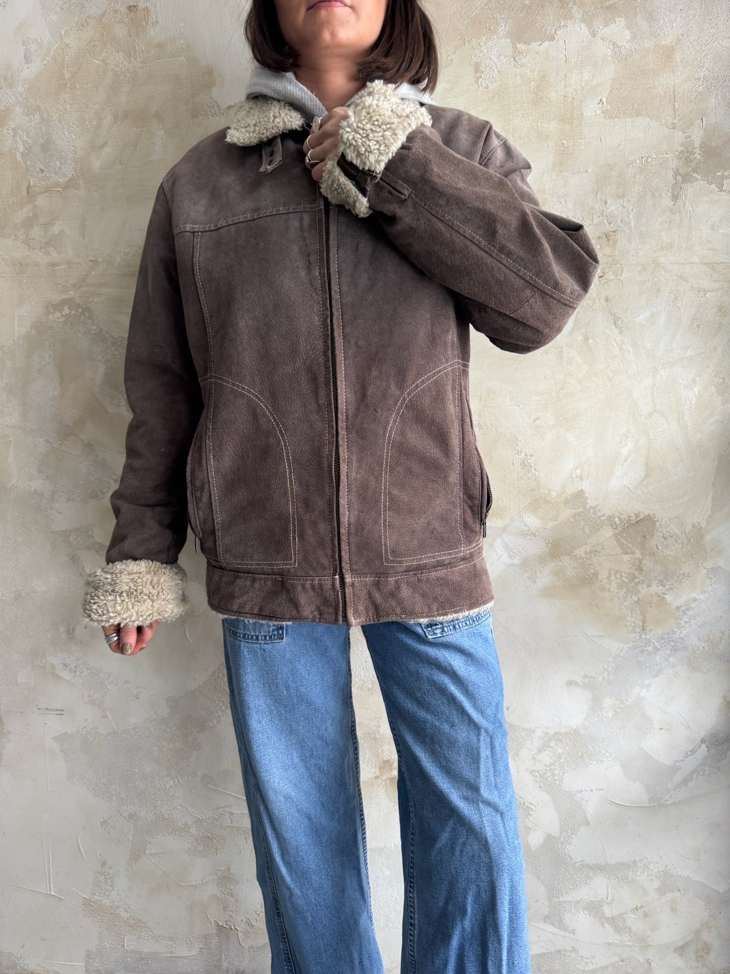 Fawn Suede Jacket