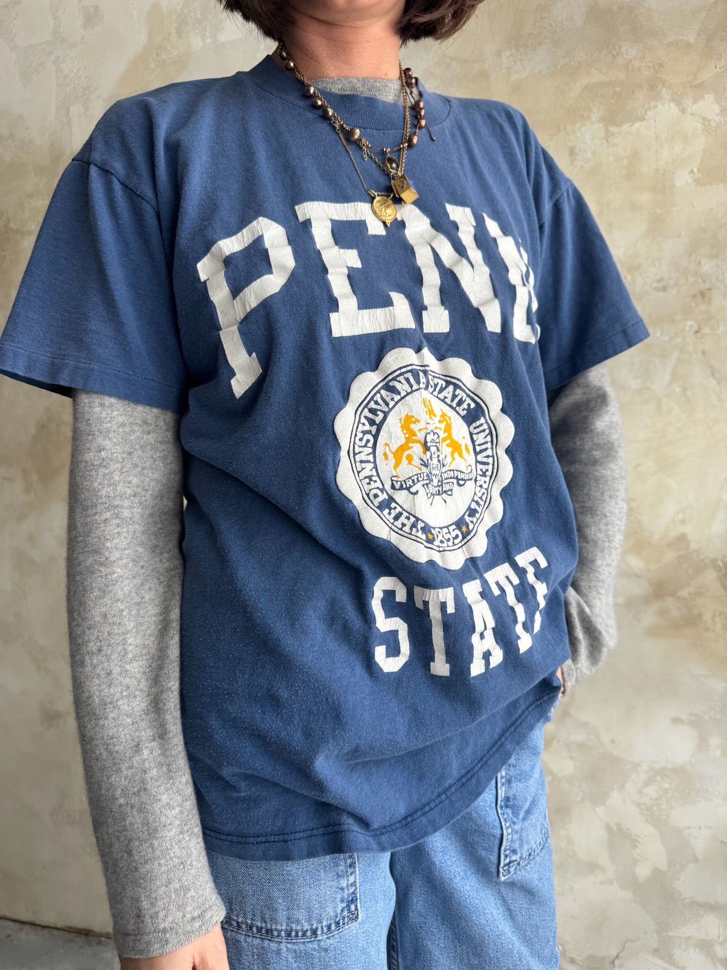 Penn State Faded Blue Tee