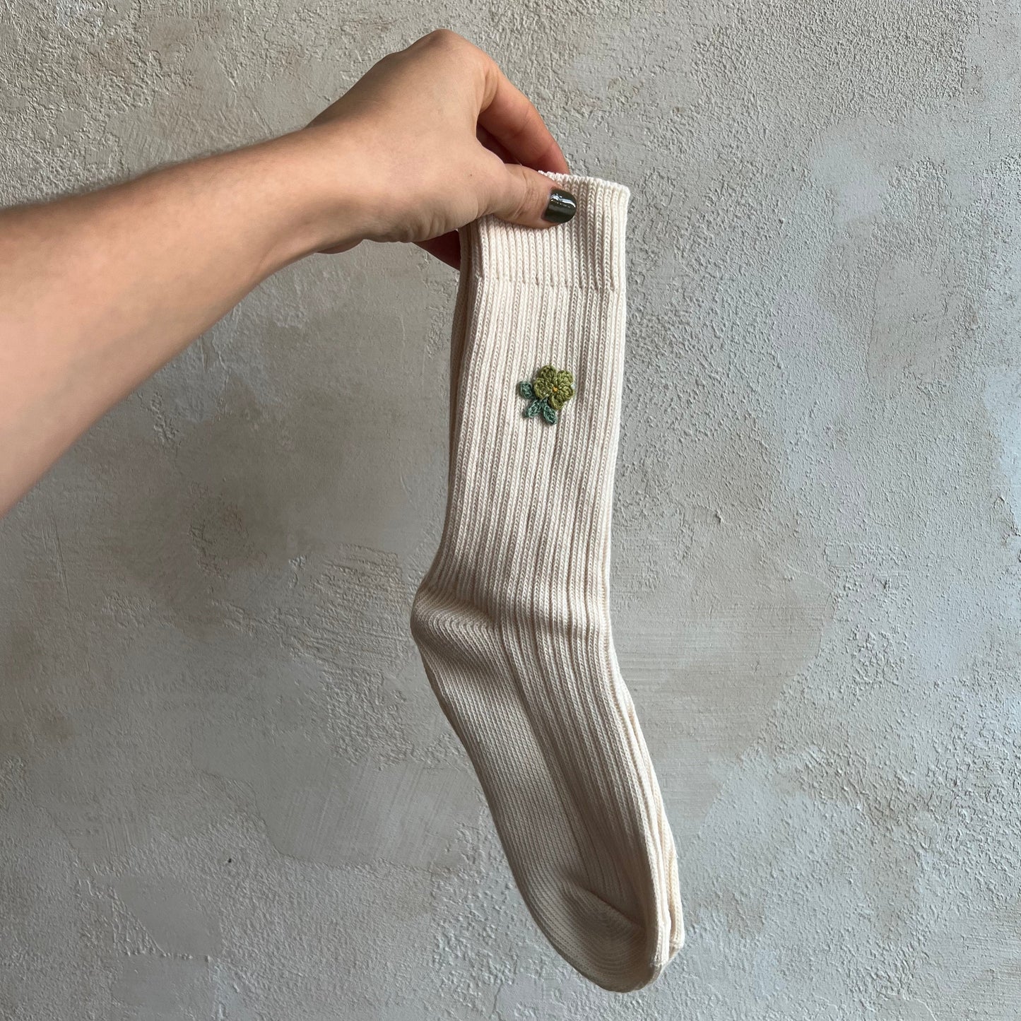 Crochet Flower Socks by Billy Bamboo