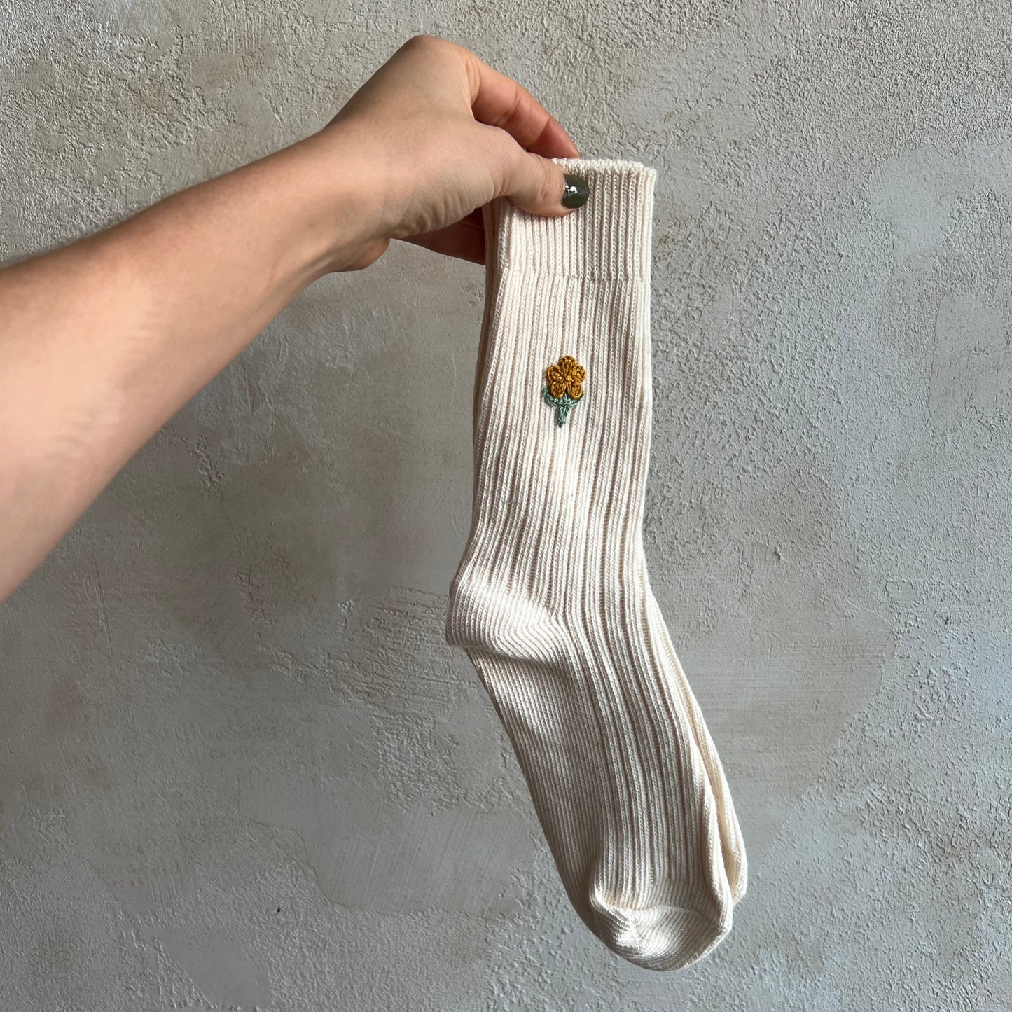 Crochet Flower Socks by Billy Bamboo