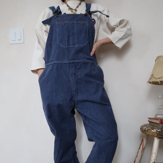 Blue Denim Overalls