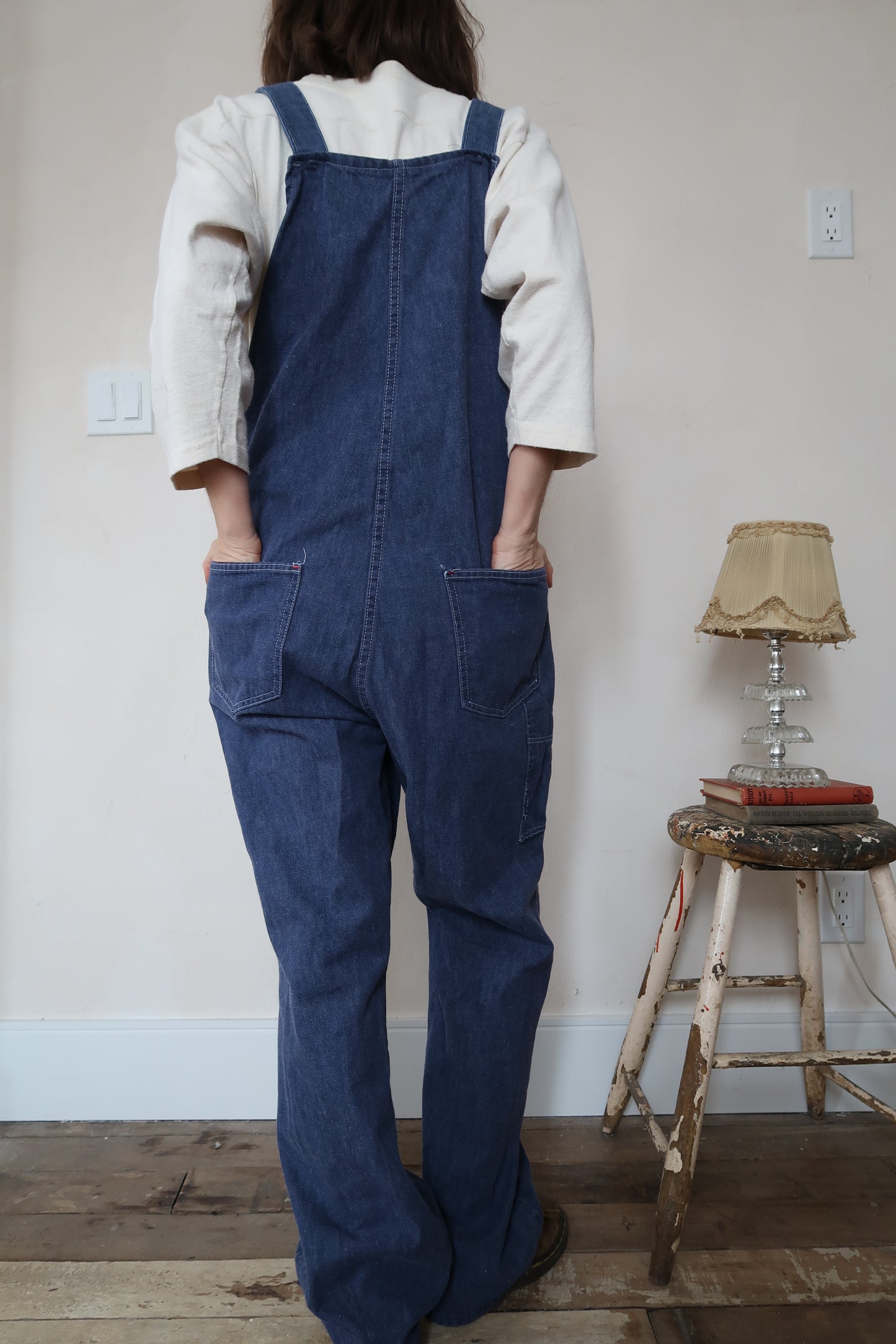 Blue Denim Overalls