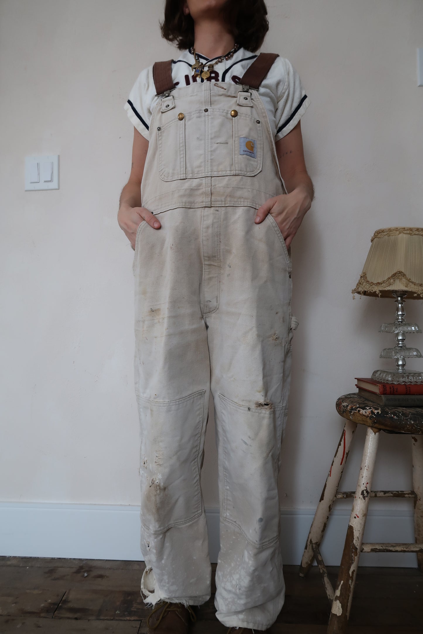 Tan Carhartt Overalls