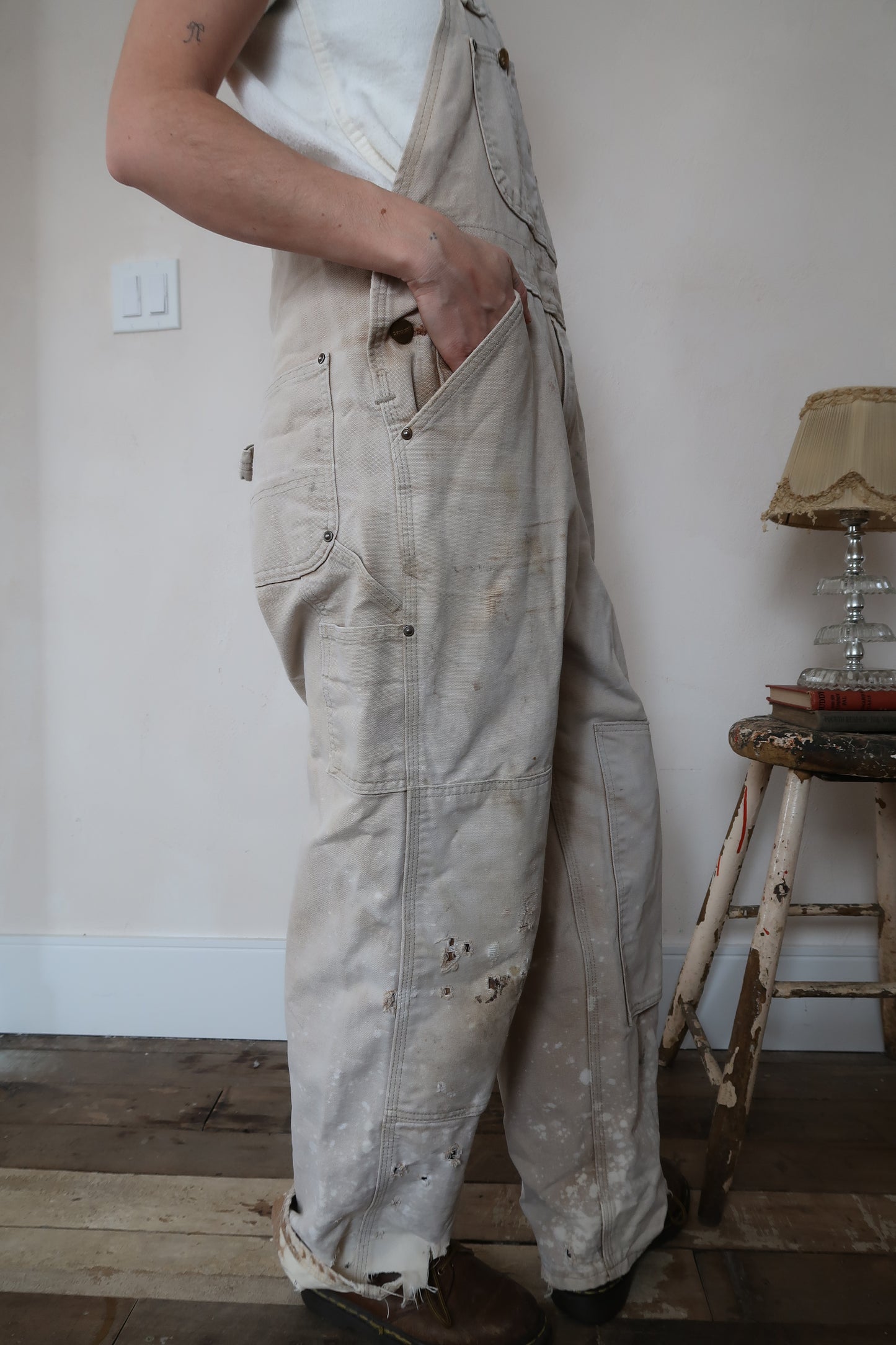 Tan Carhartt Overalls