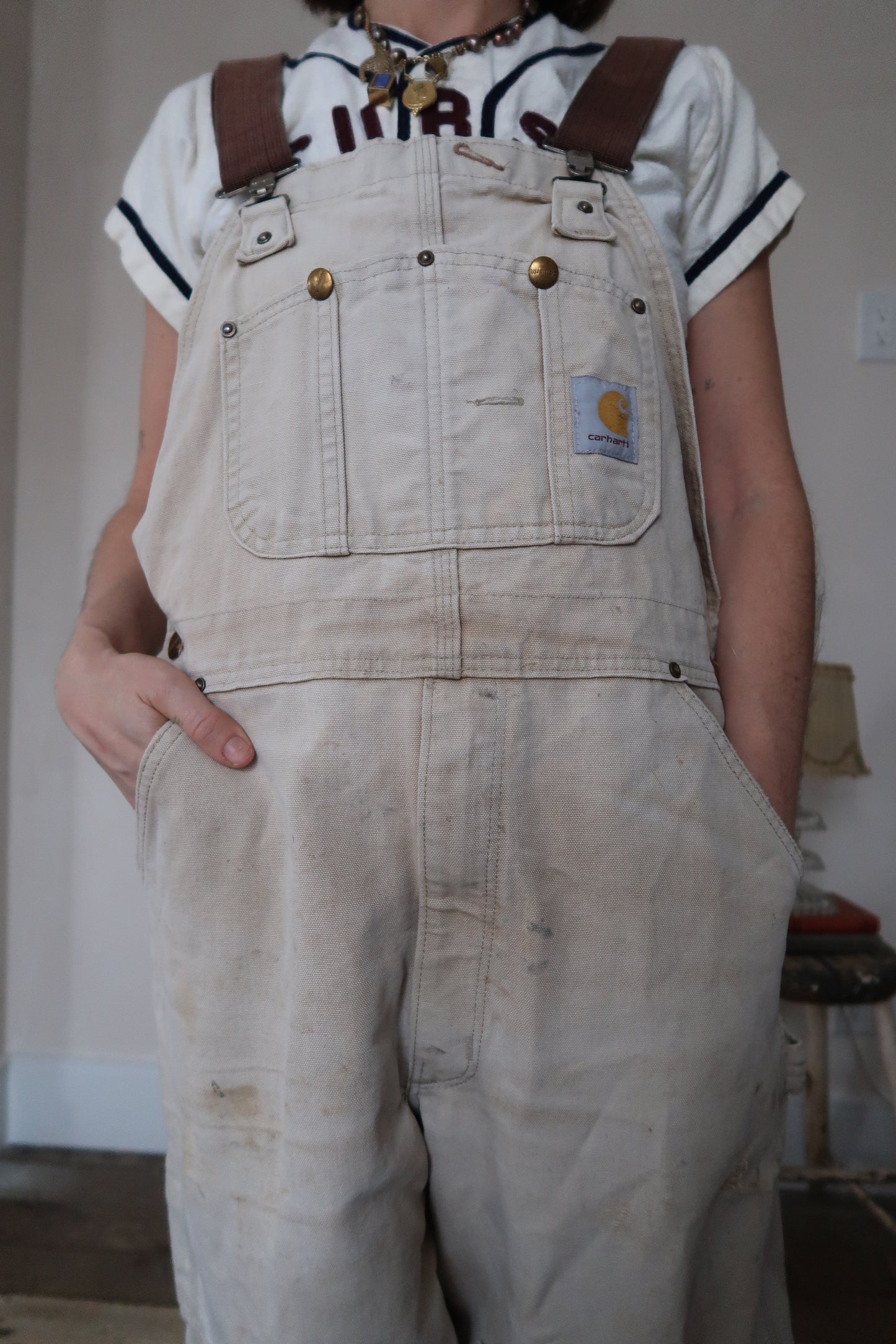 Tan Carhartt Overalls