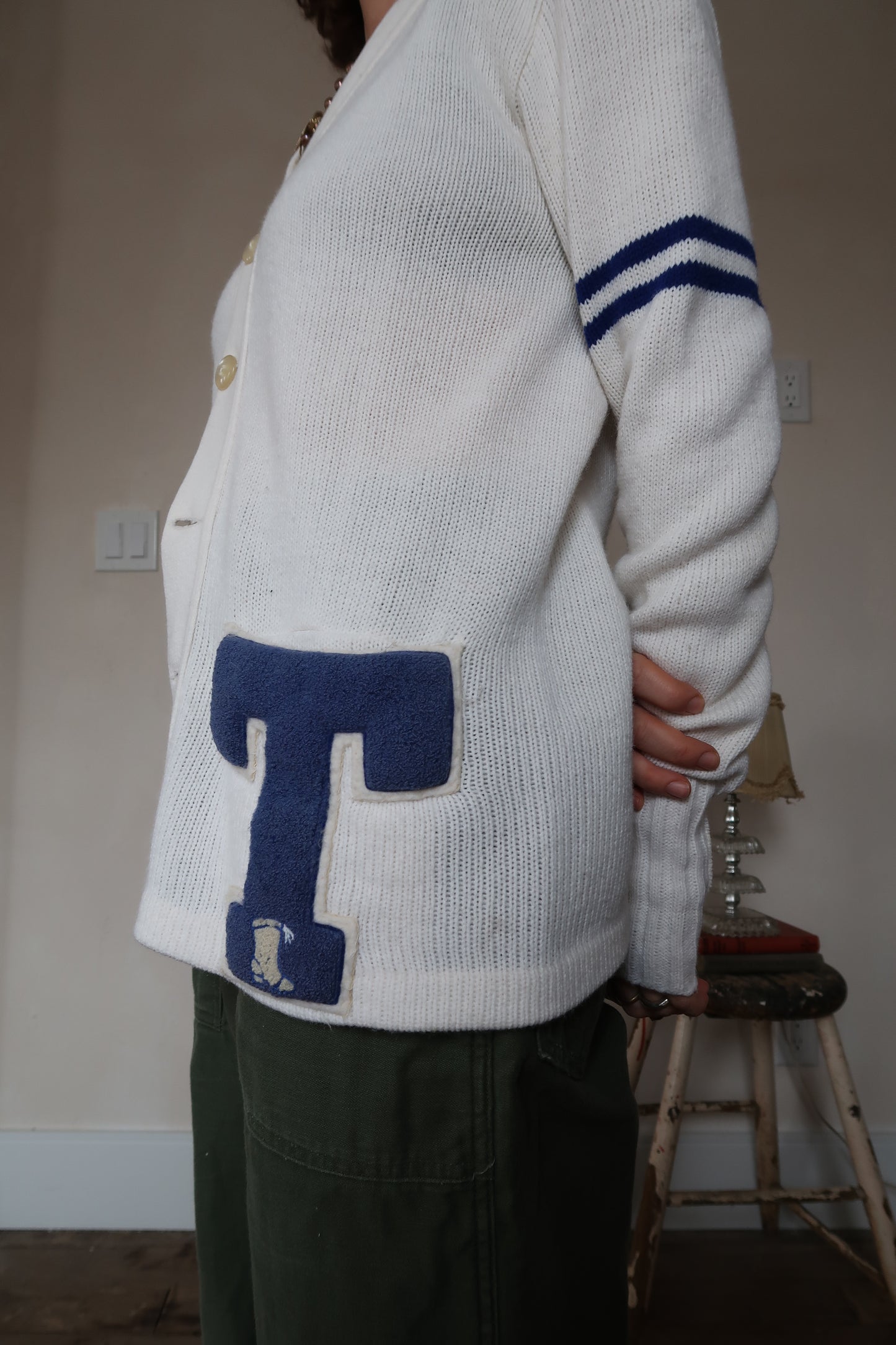 “T” Varsity Cardigan