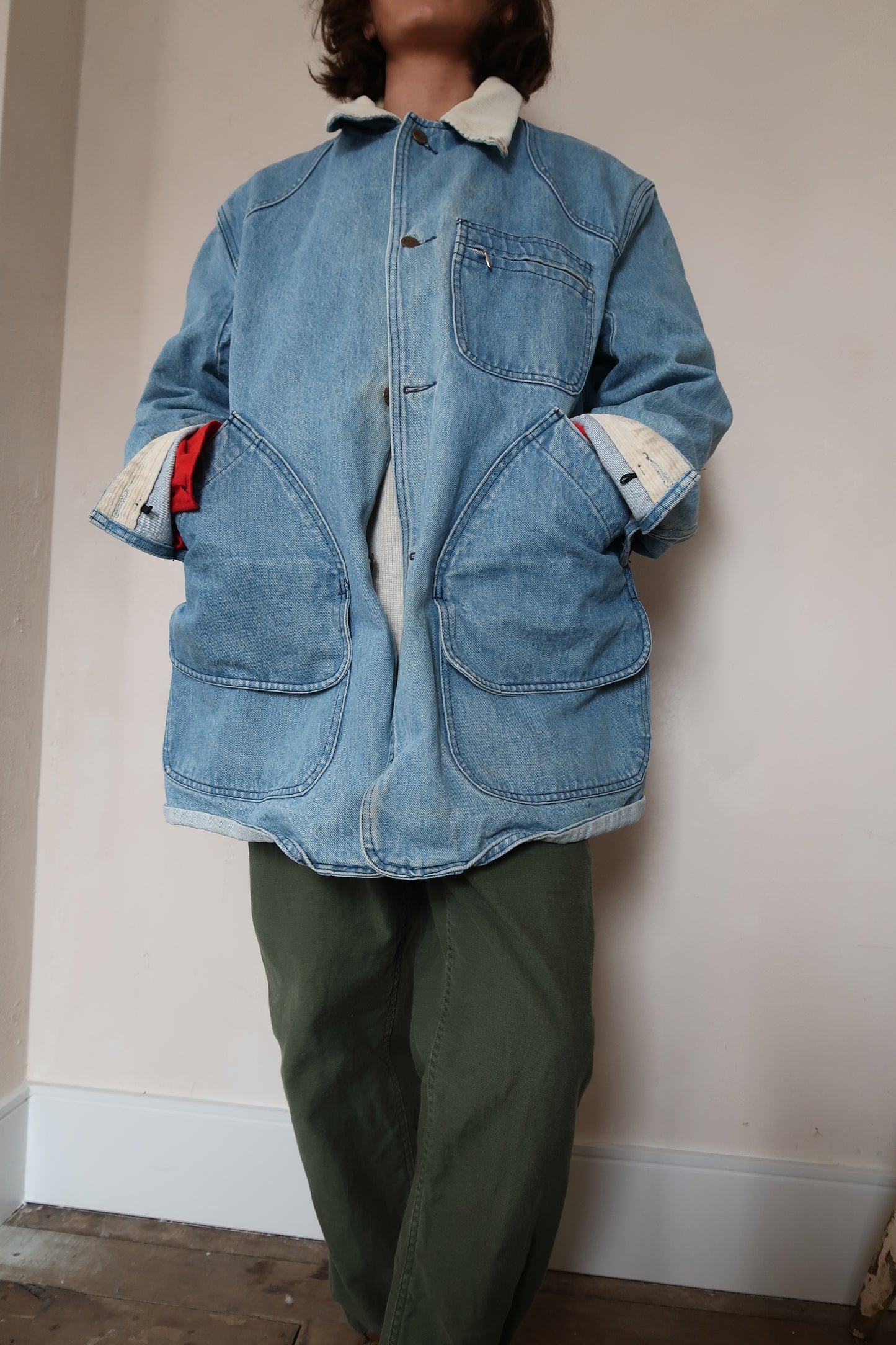 LL Bean Denim Chore Jacket