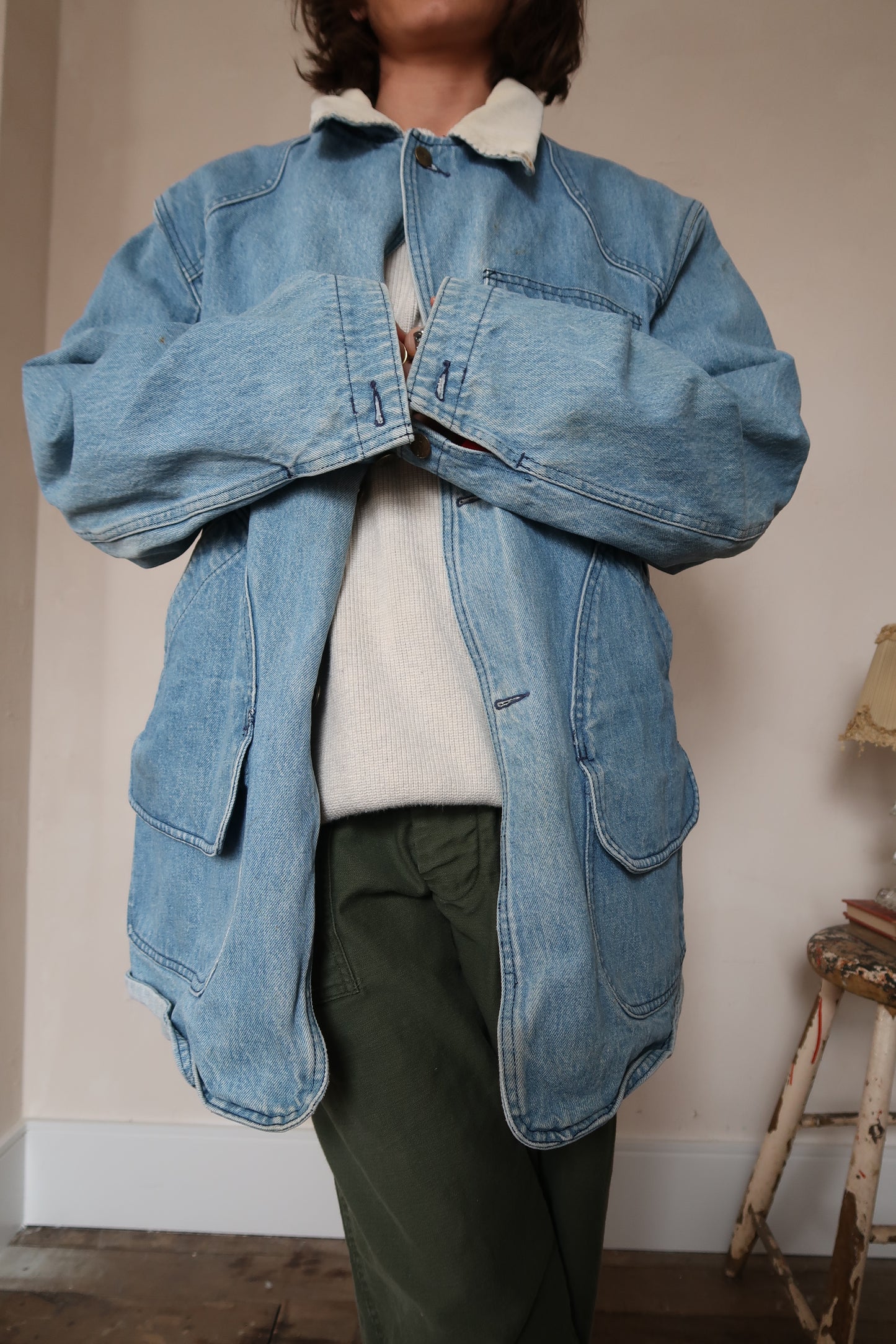 LL Bean Denim Chore Jacket