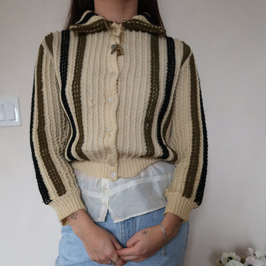 Striped Cardigan