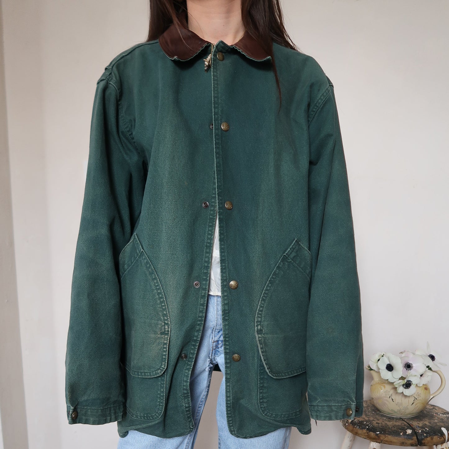 Hunter Green Chore Jacket