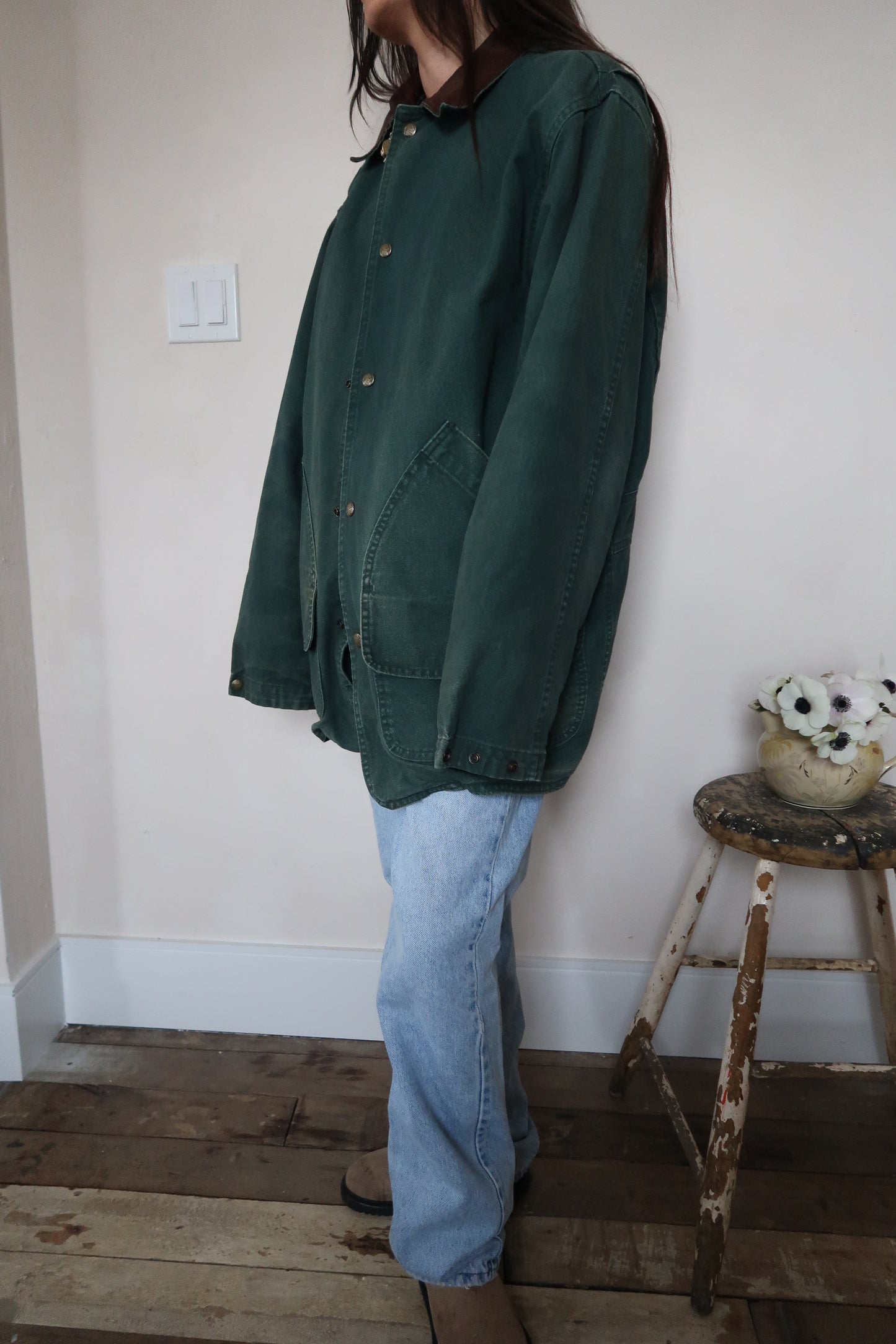 Hunter Green Chore Jacket