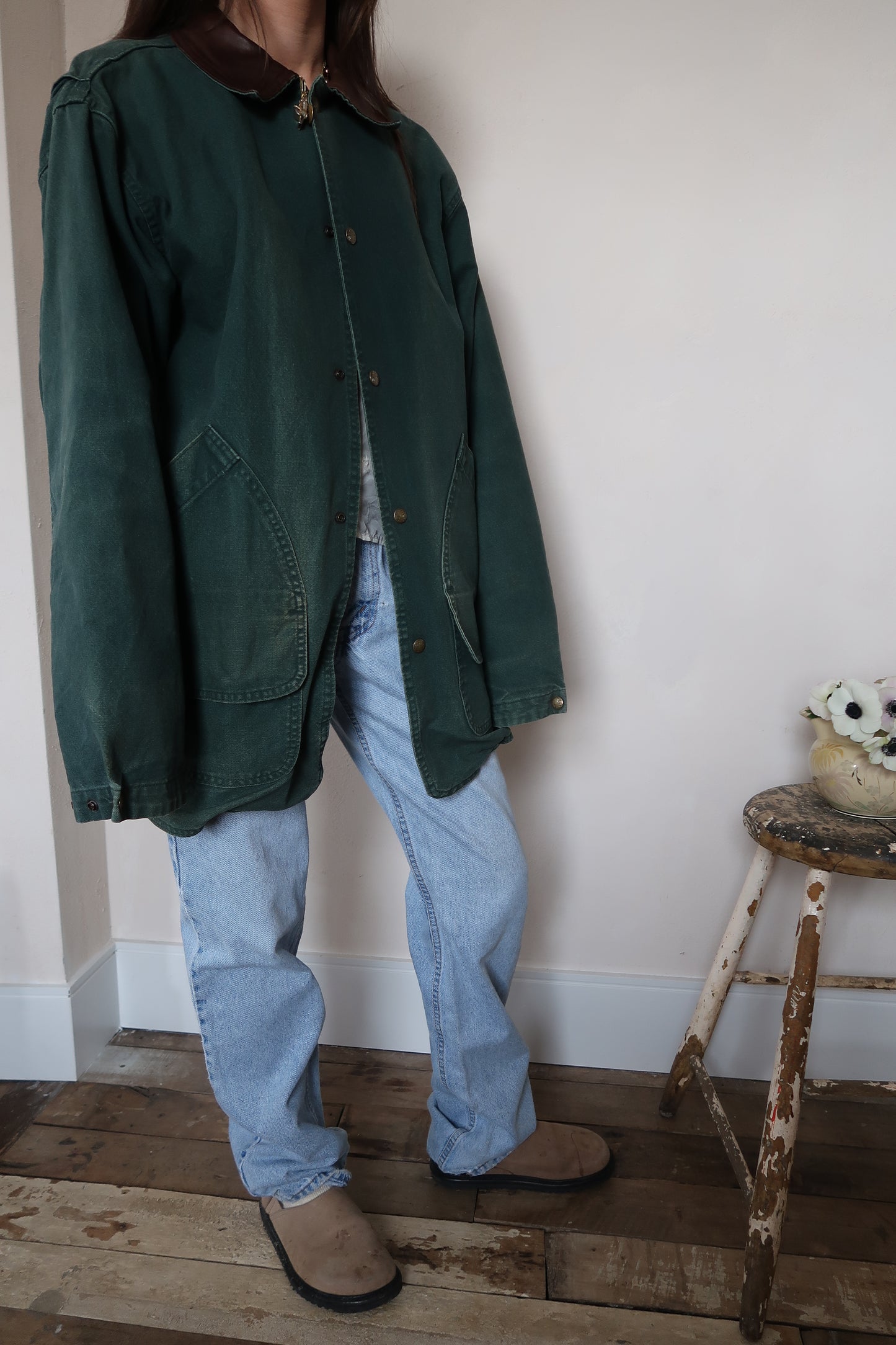 Hunter Green Chore Jacket