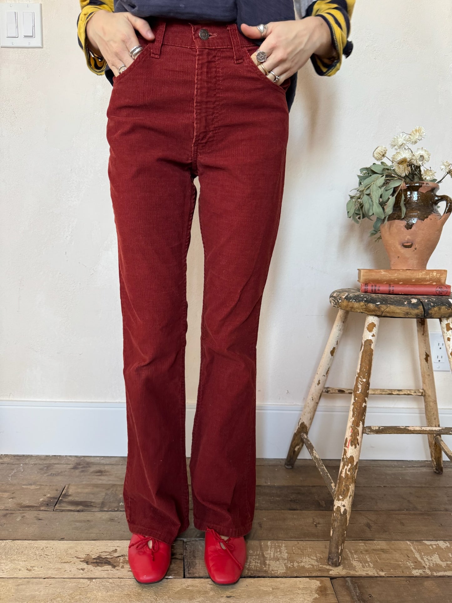 Levi’s Rust Corduroy Pants