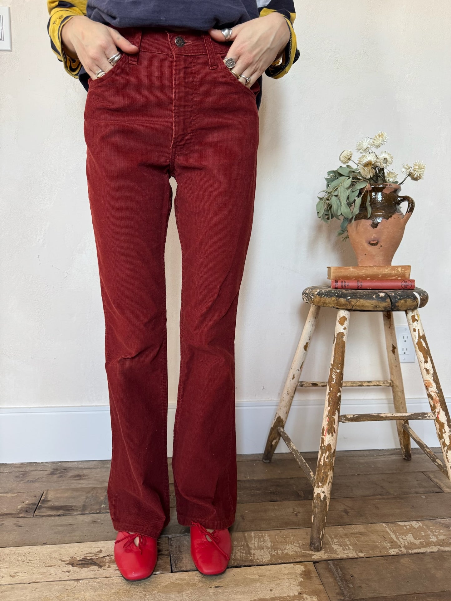 Levi’s Rust Corduroy Pants