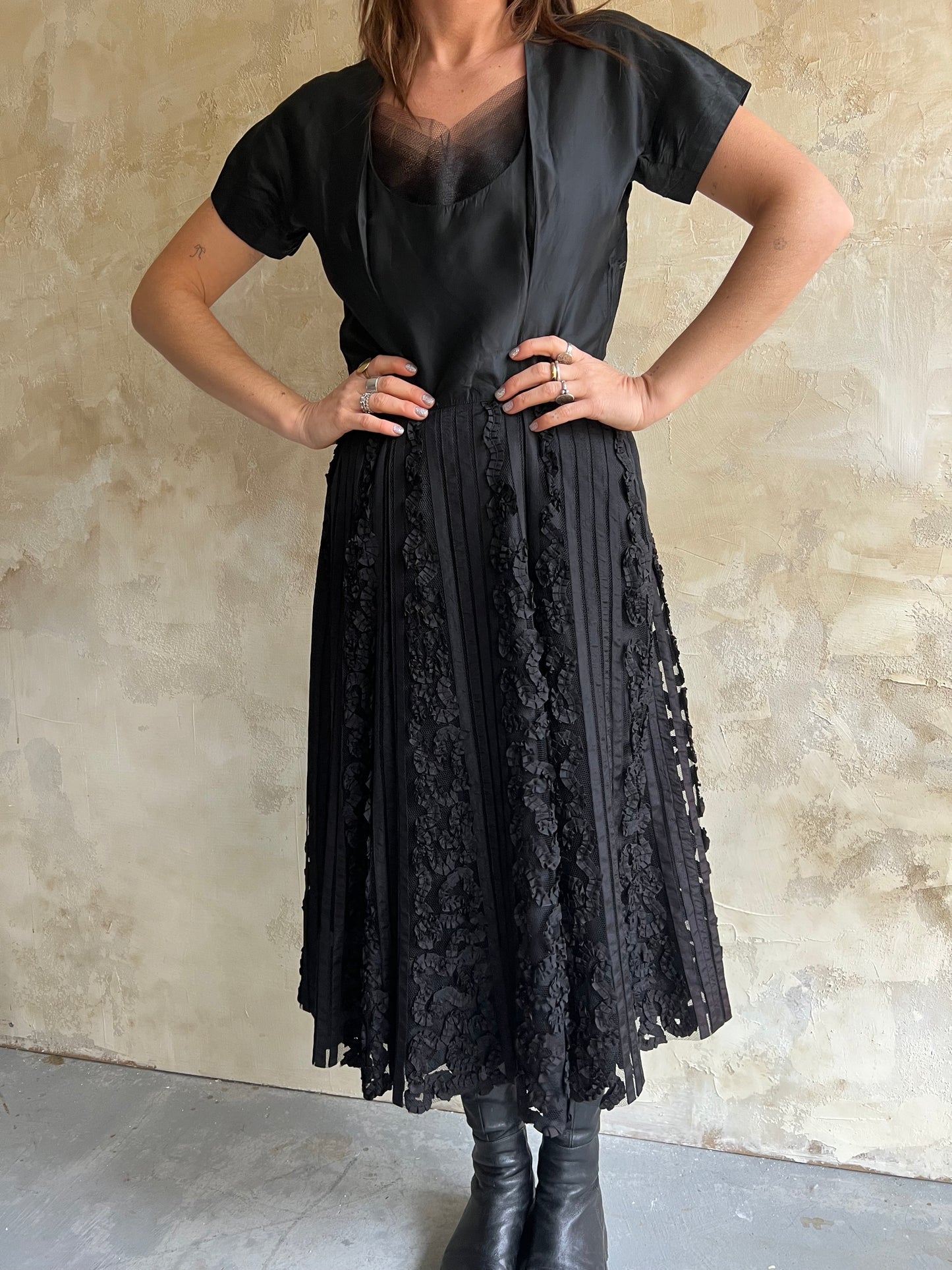 Handmade Black Dress