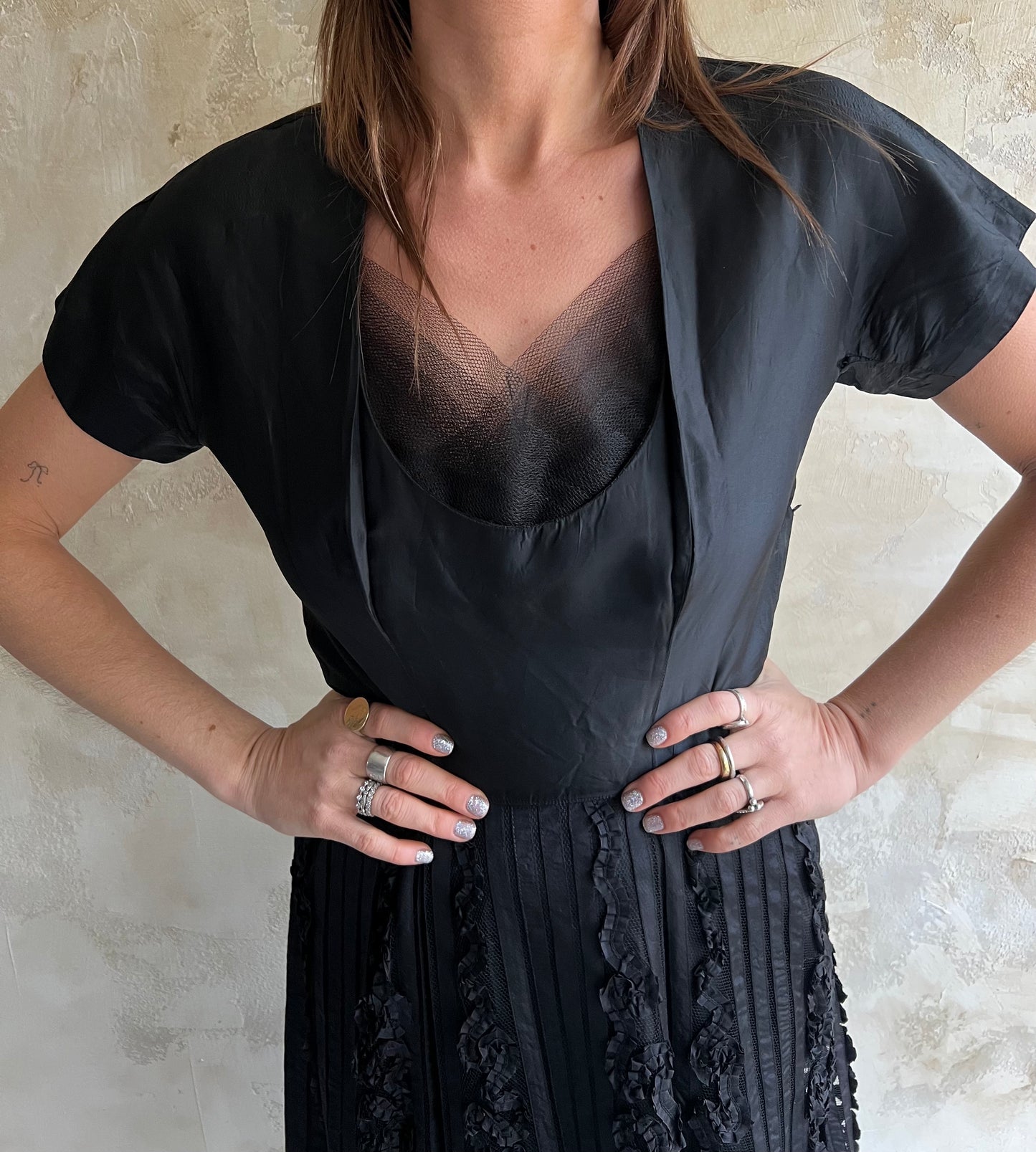 Handmade Black Dress