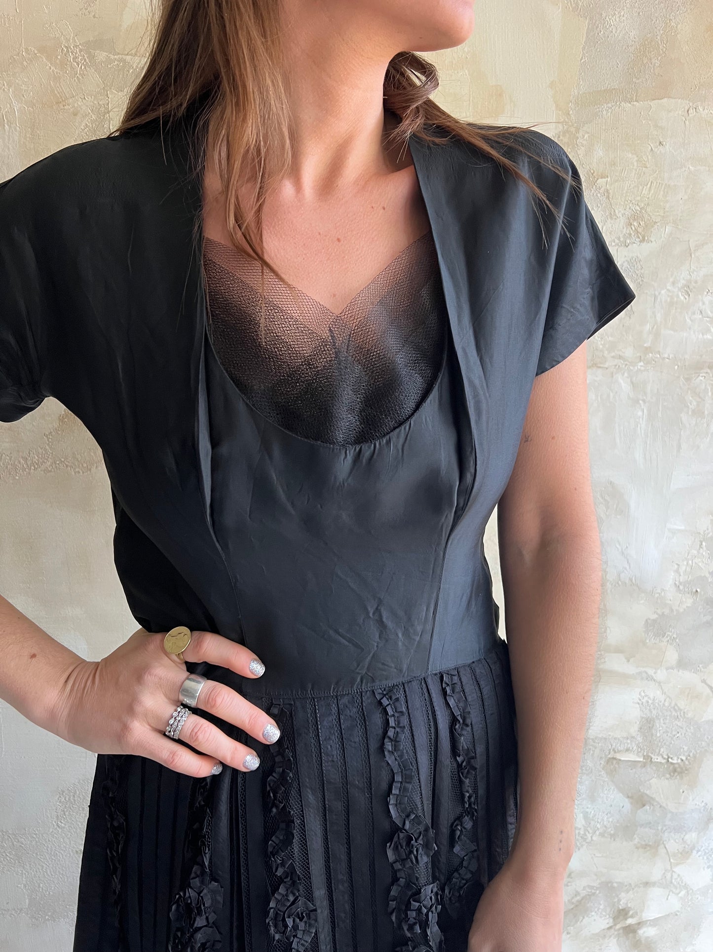 Handmade Black Dress