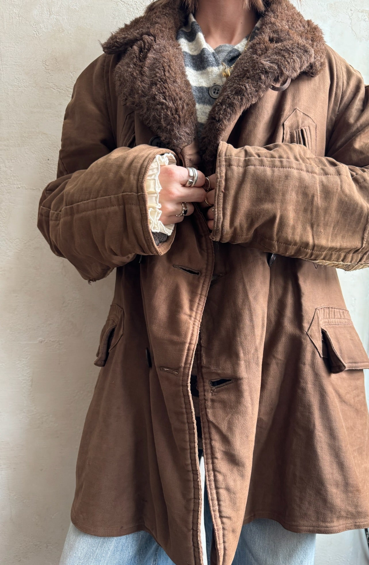 1930s Montgomery Ward Barn Coat