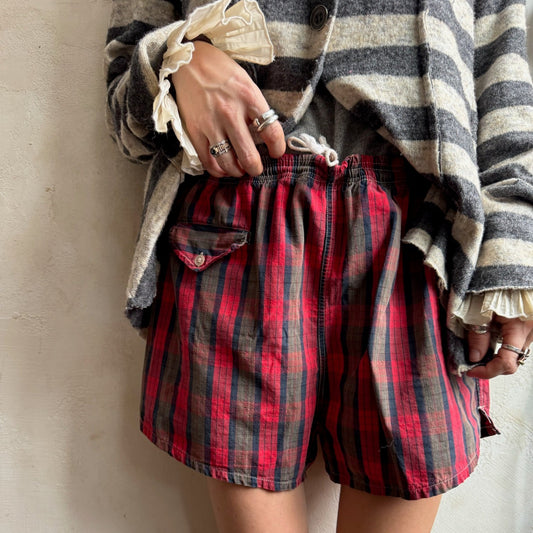 Plaid Boxer Short