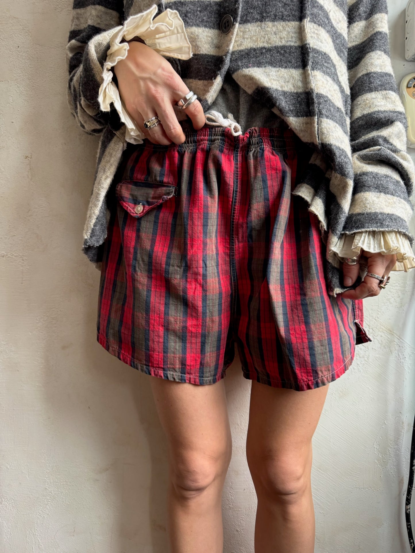 Plaid Boxer Short